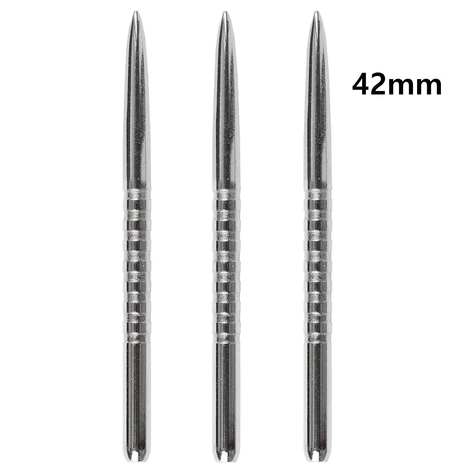 Bulls GP3 Steel Dart Point Silver 42mm