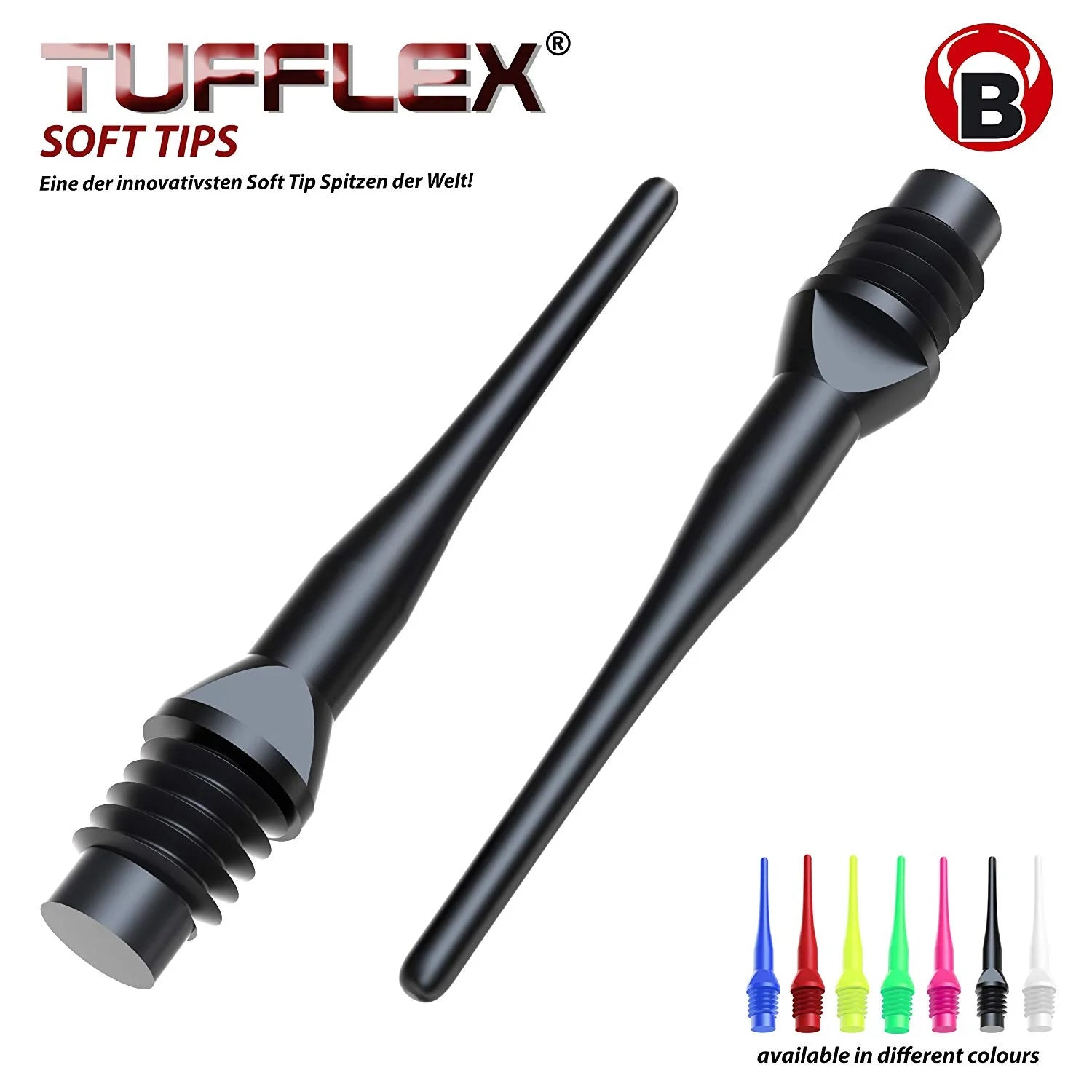 Bulls Tufflex Soft Dart Spitzen Long 100/500 Stk.