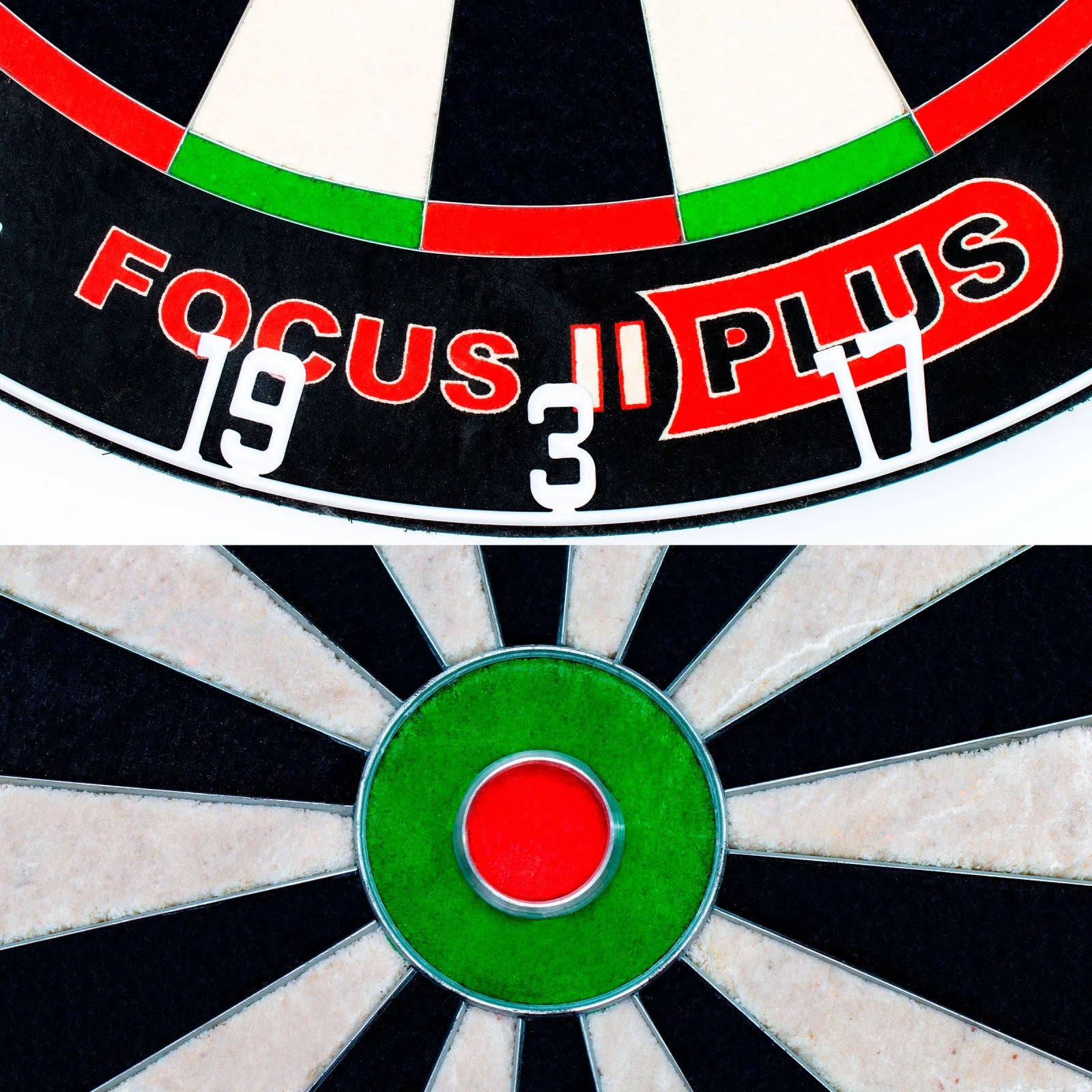 BULL'S Focus II Plus Steel Dart Board