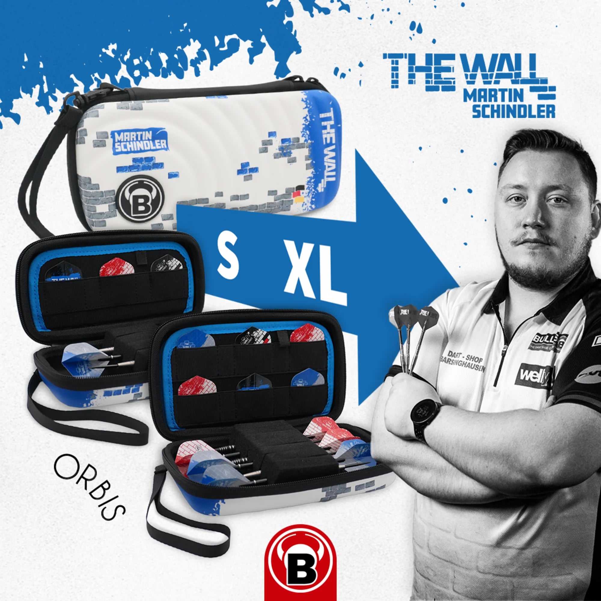 BULL'S Orbis S Dartcase Martin Schindler