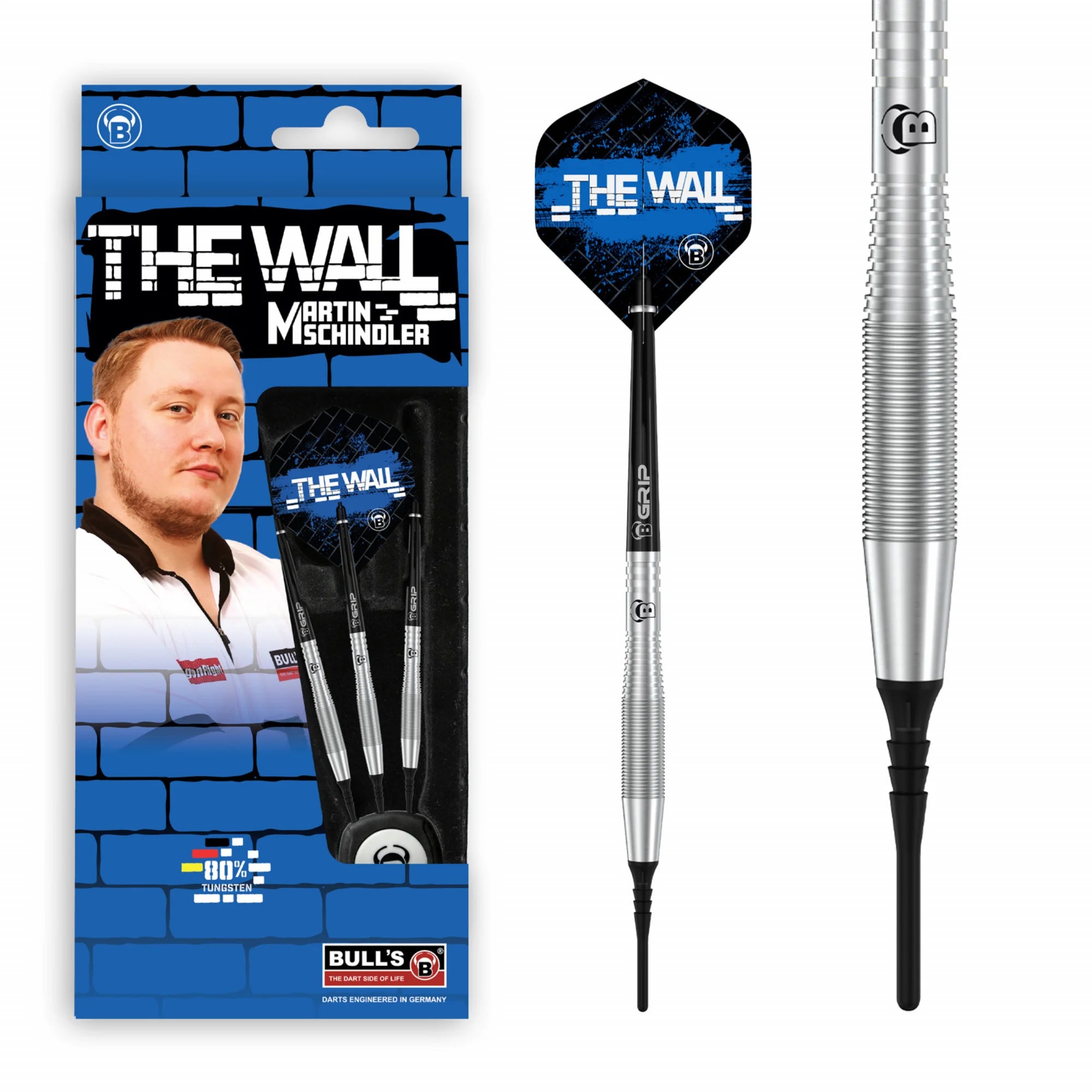 BULL'S Martin Schindler TW80 Softdart 18g/80%