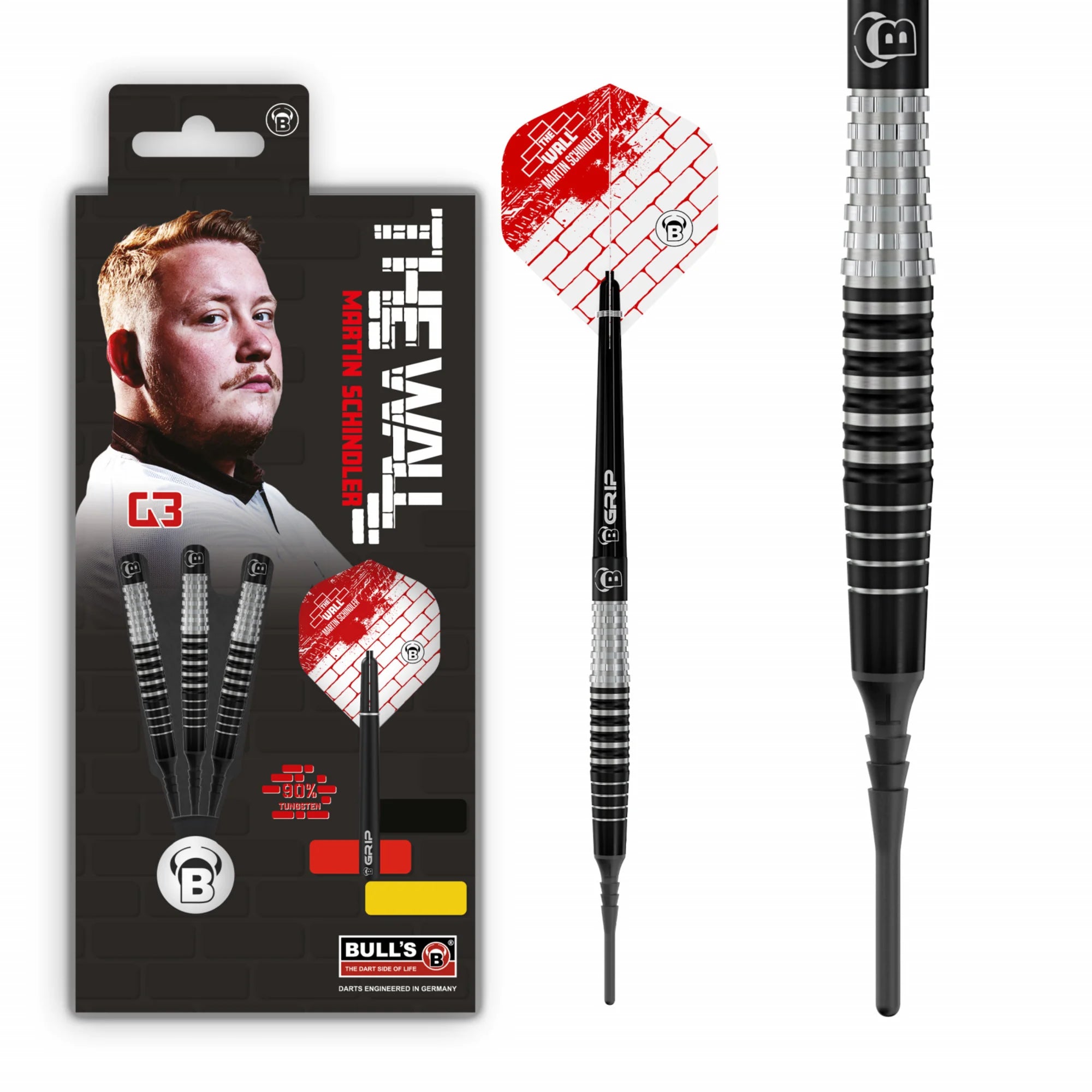 BULL'S Martin Schindler Gen.3 Softdart 20g/90%