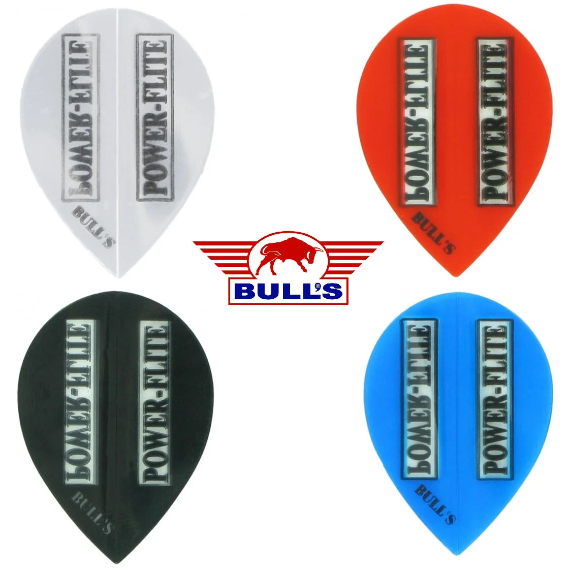 Bull's Power Dartflight Pear 100 Micron