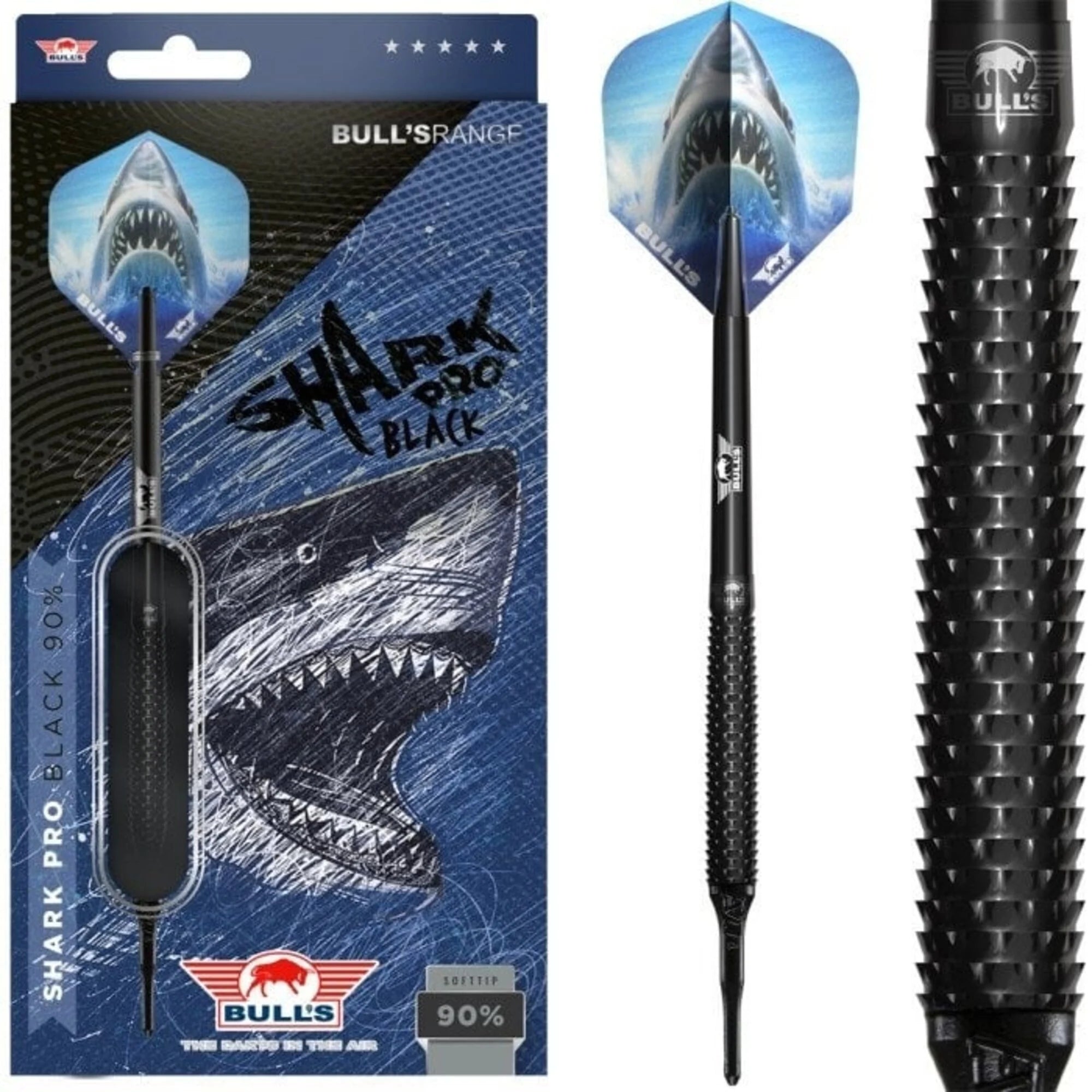 Bulls Shark PRO Black Softdarts 20g/90%