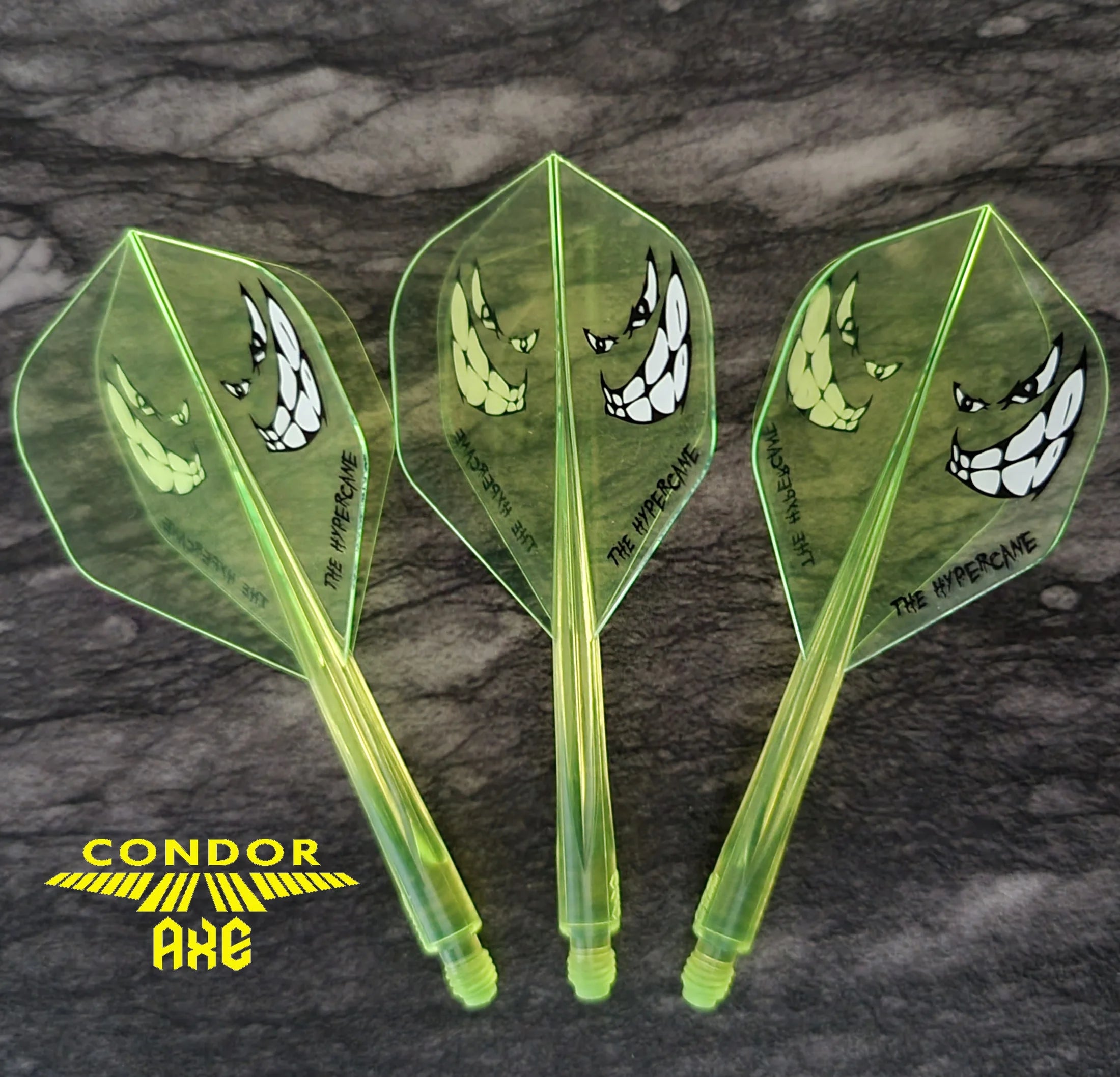 Condor AXE HYPERCANE Flight Schaft System Neon Gelb No2