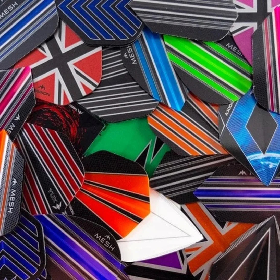 Darts Flight Multipack - 10 Sätze Flights  No2