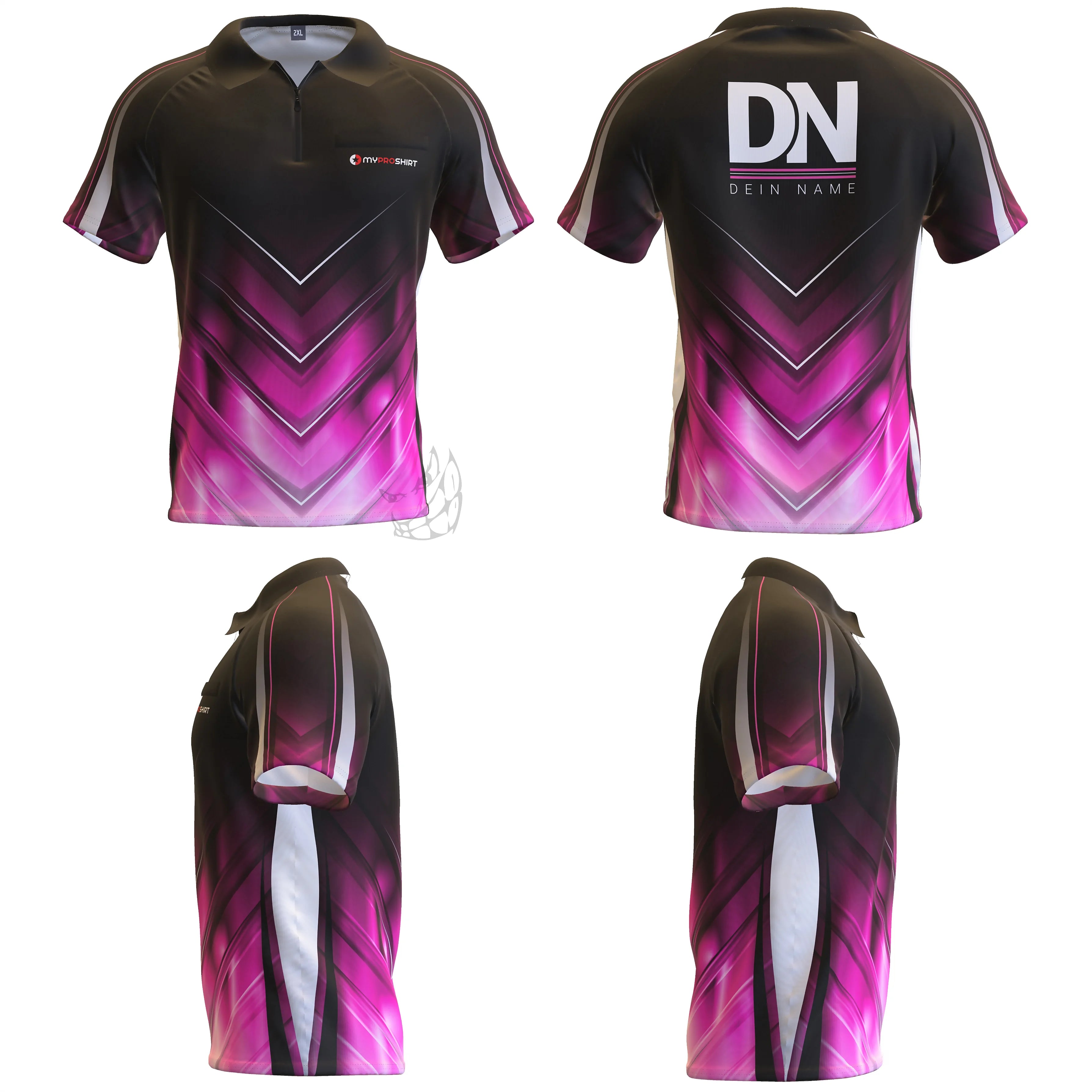 Fast Forward-Darts Shirt Pink