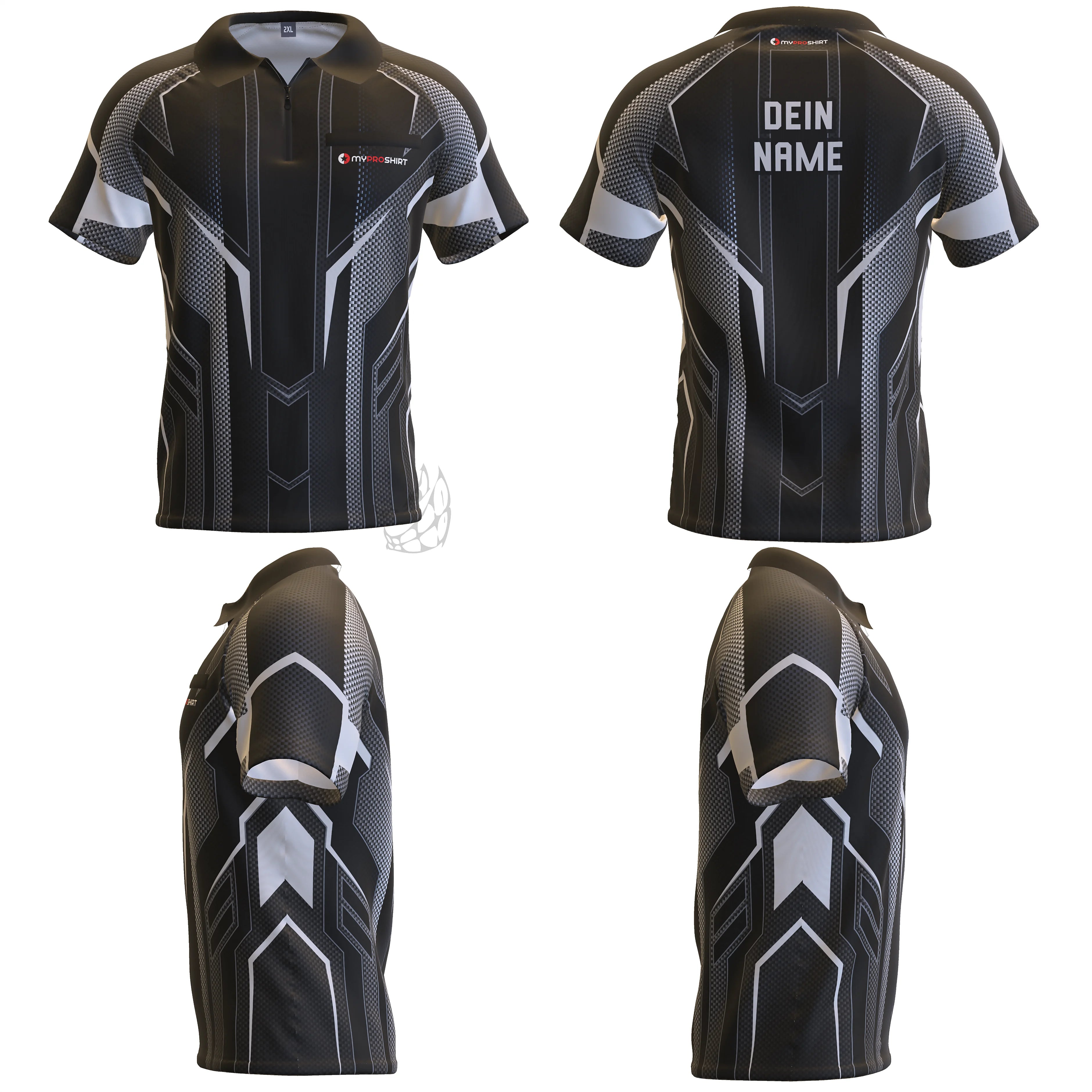 STR 8-Darts Shirt Grau