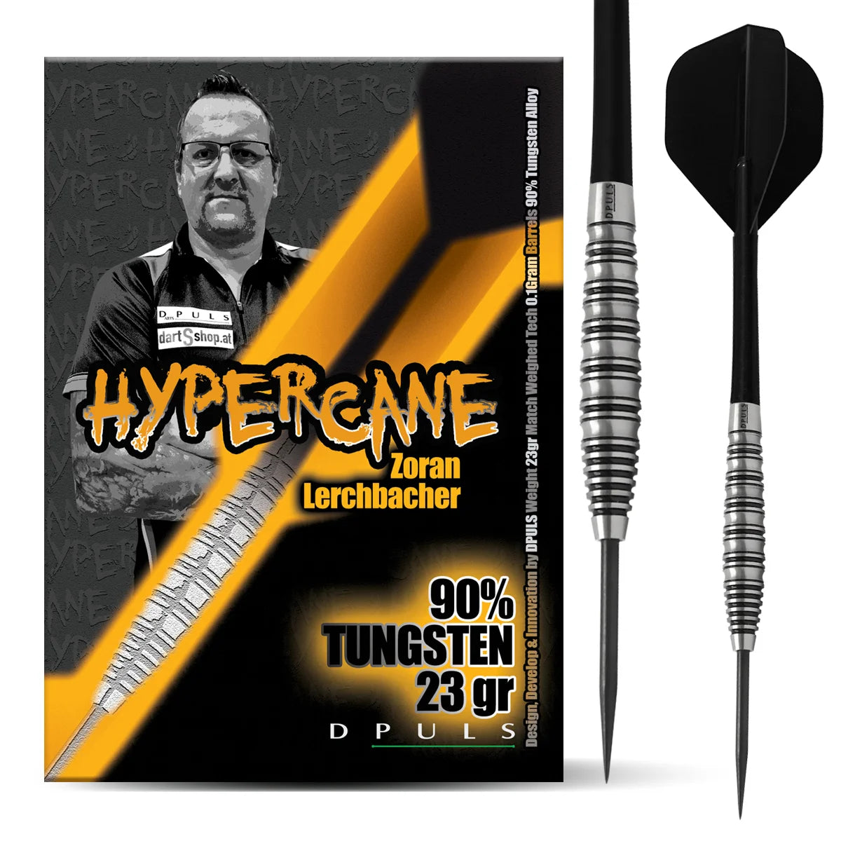 DPULS Zoran" The Hypercane" Lerchbacher Z1 Steel Dart 23g/90%