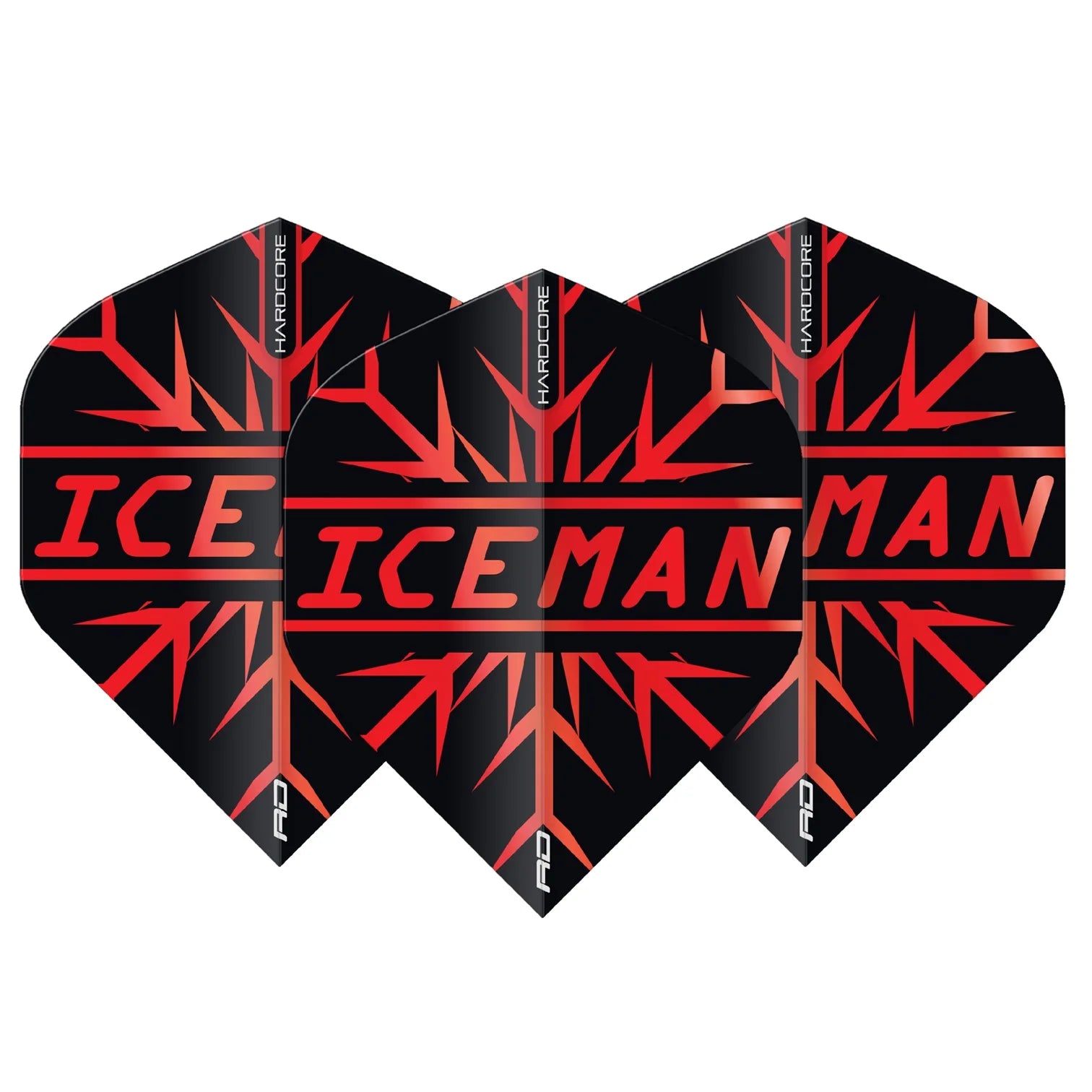 Red Dragon Gerwyn Price Red Hardcore Dart Flight No2