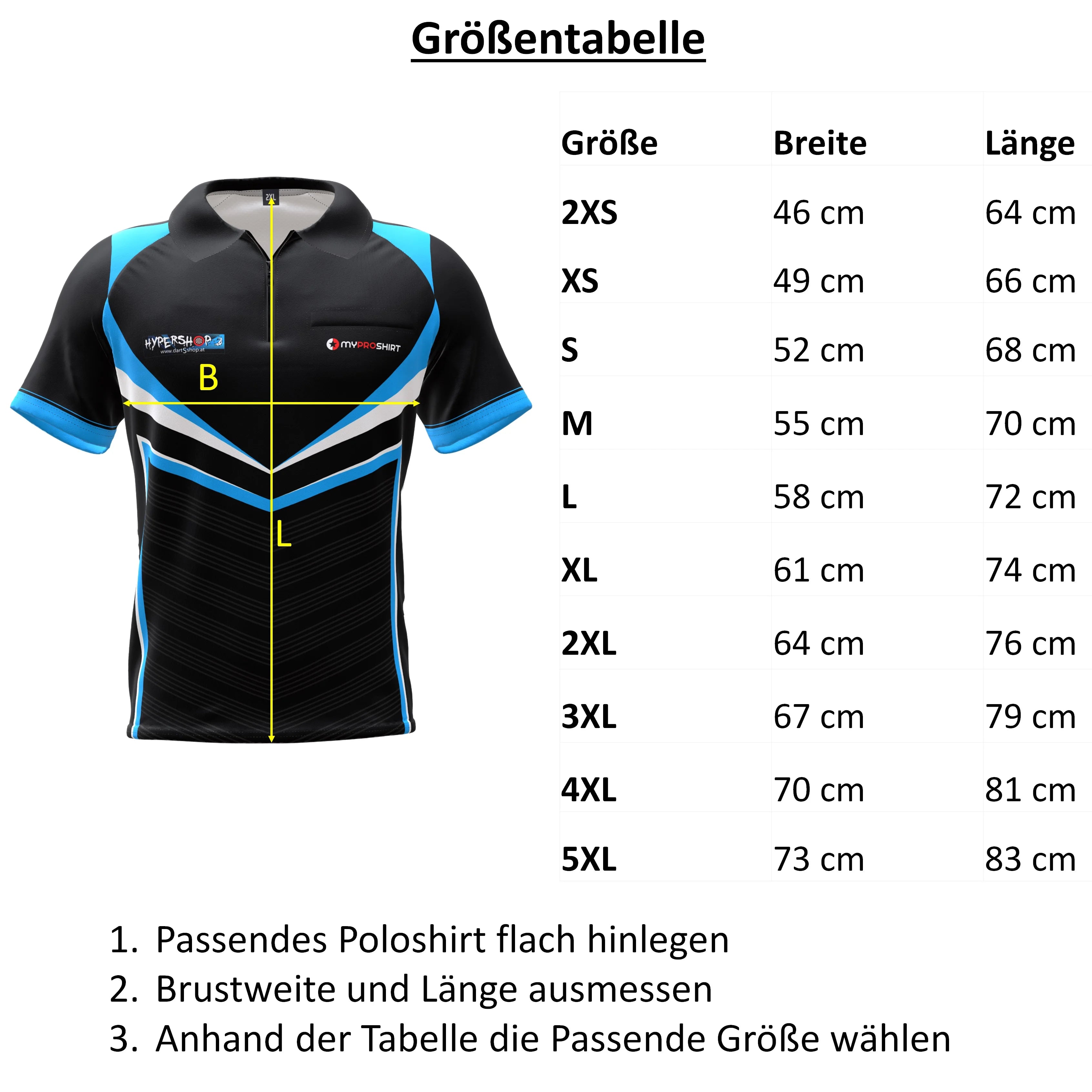 STR 8-Darts Shirt Blau