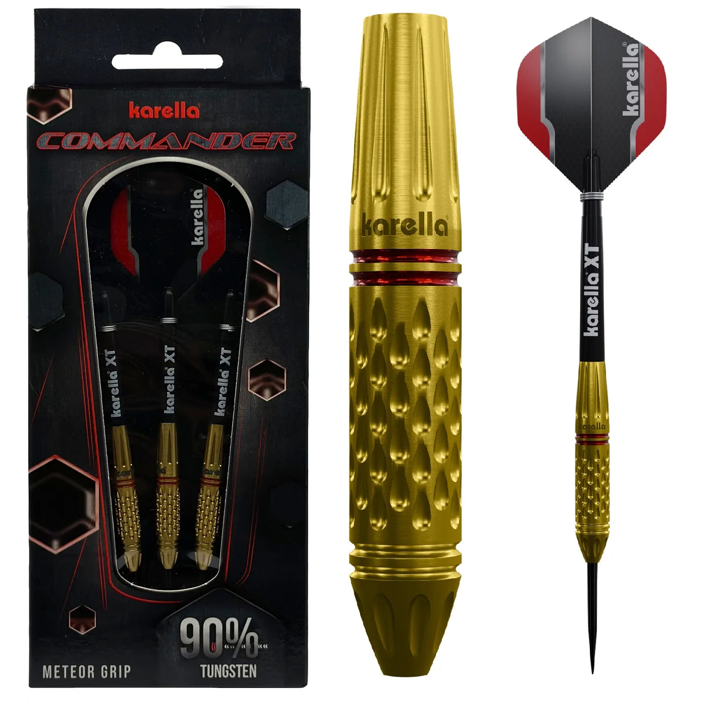 Karella Commander Gold Steel Dart 22g/90%