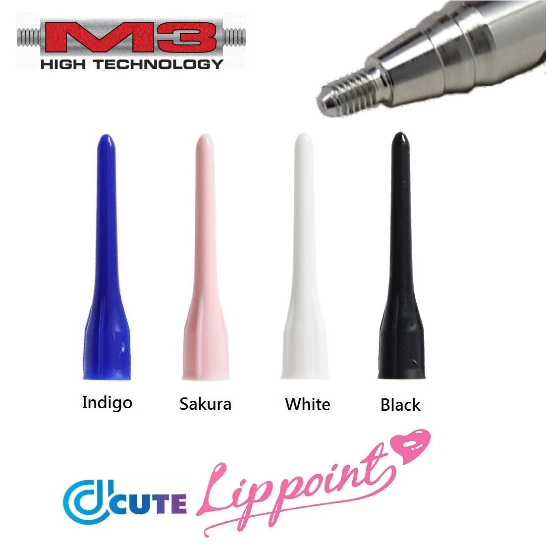 L-Style  "ACUTE Dartspitzen"  M3 Innengewinde