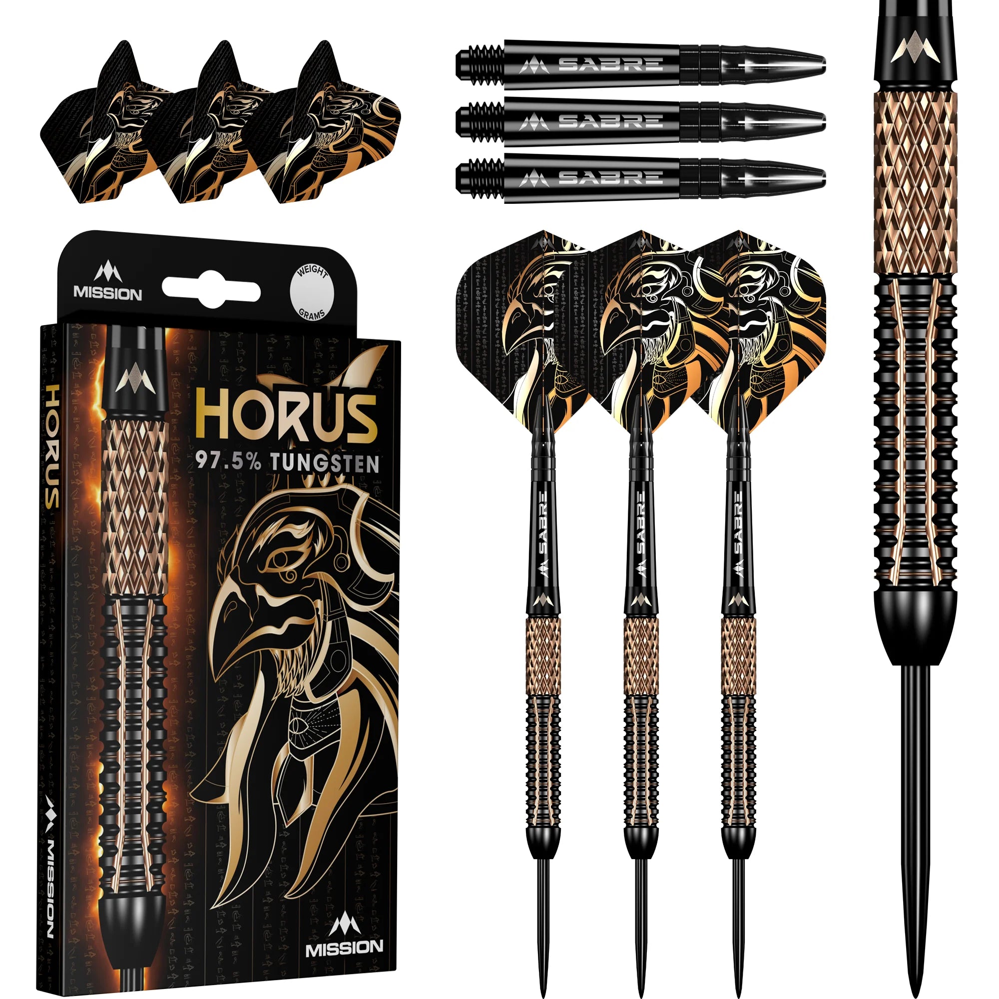 Mission HORUS Steeldart 23g/97,5%
