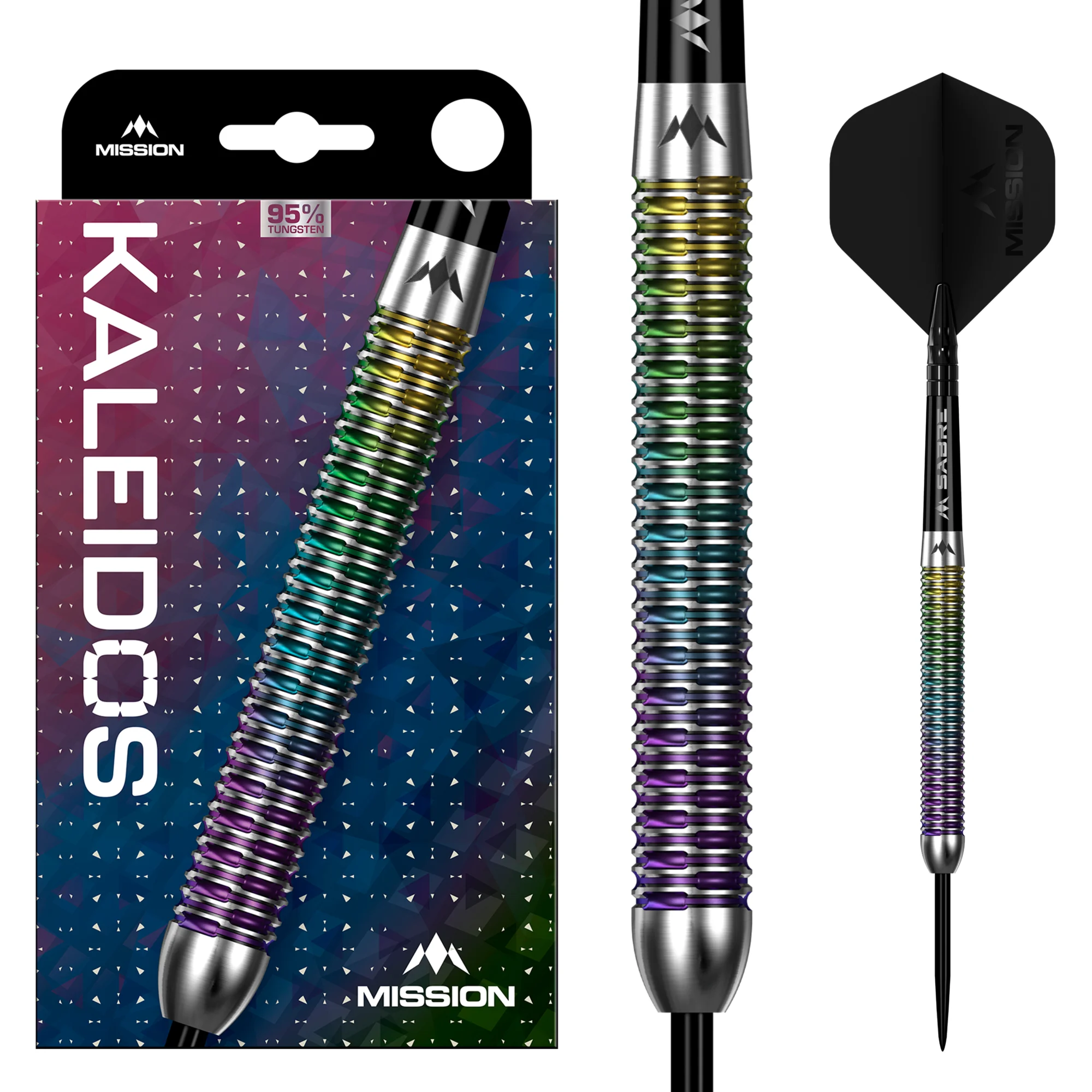Mission Kaleidos Steel Dart 23g/95%