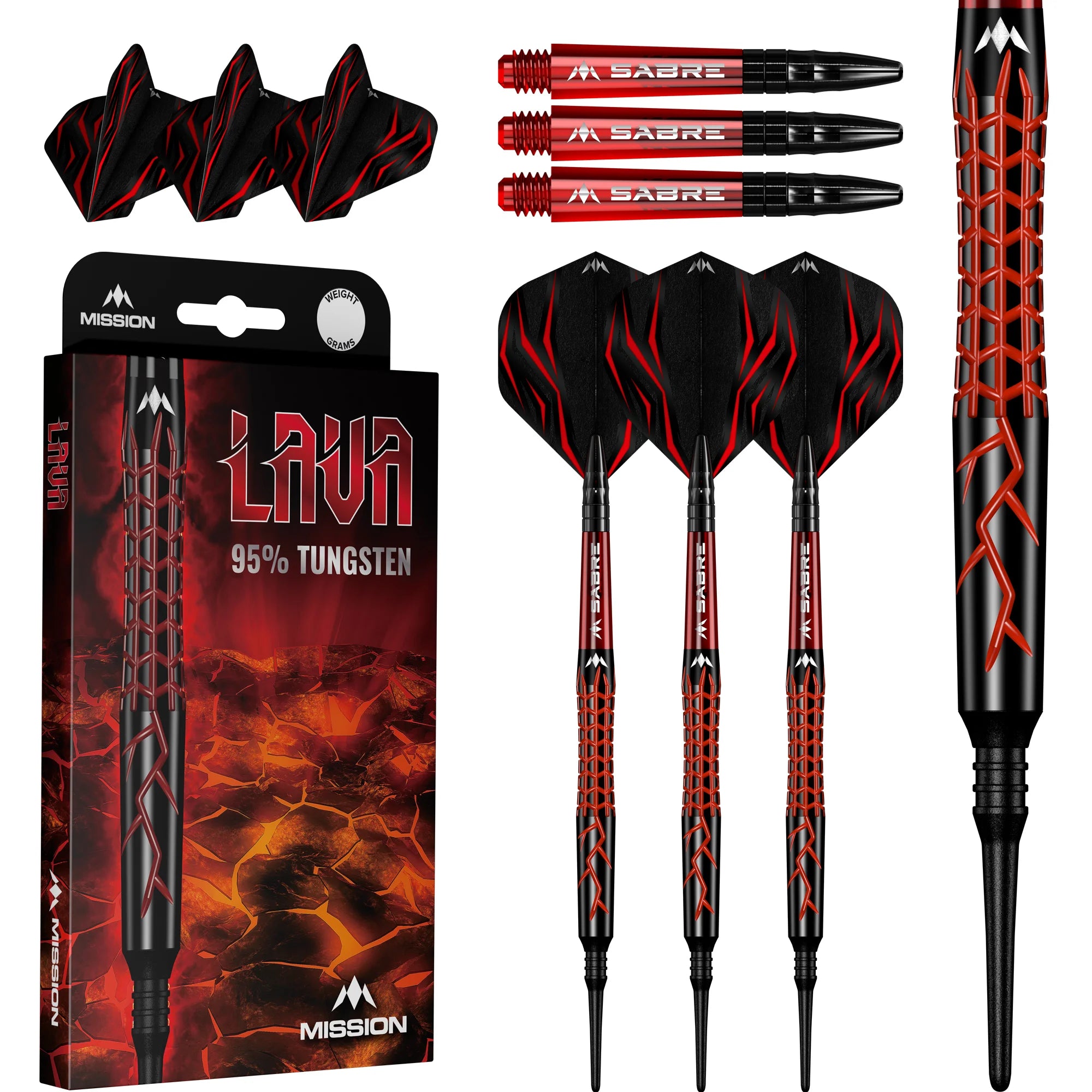 Mission LAVA Softdart 20g/95%