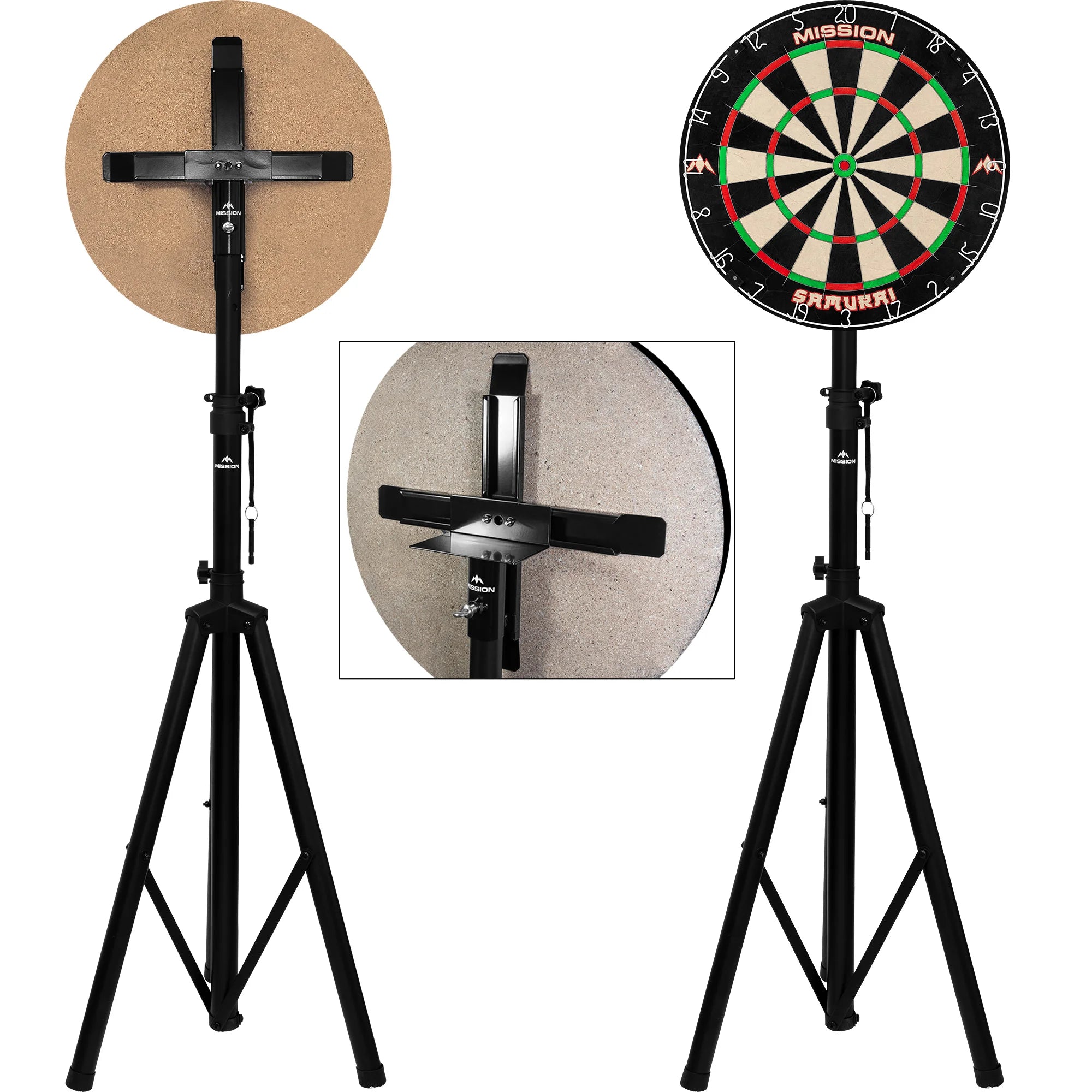 Mission Rota Pro mobiler Dartboard Ständer