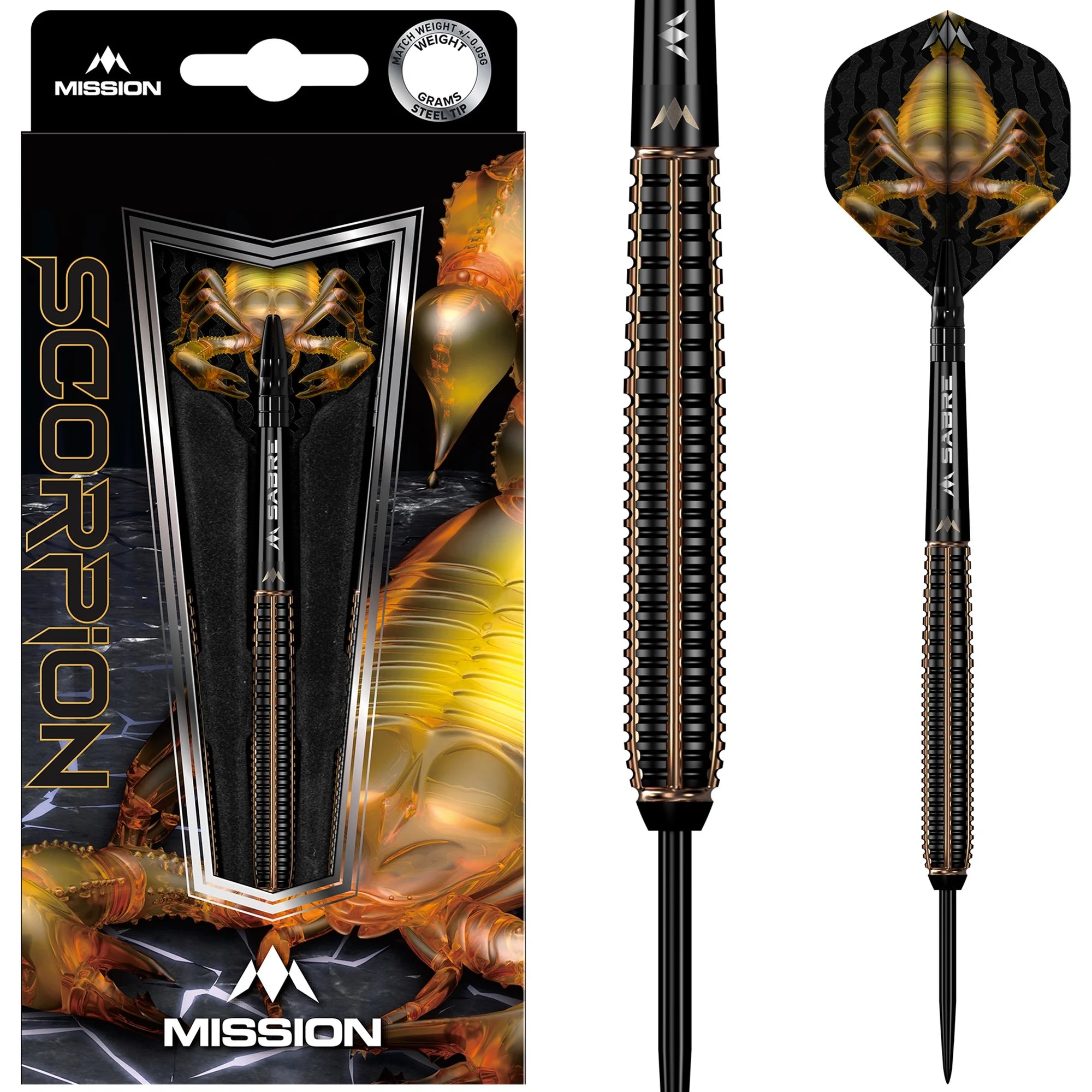 Mission SCORPION Steeldart 22g/90%