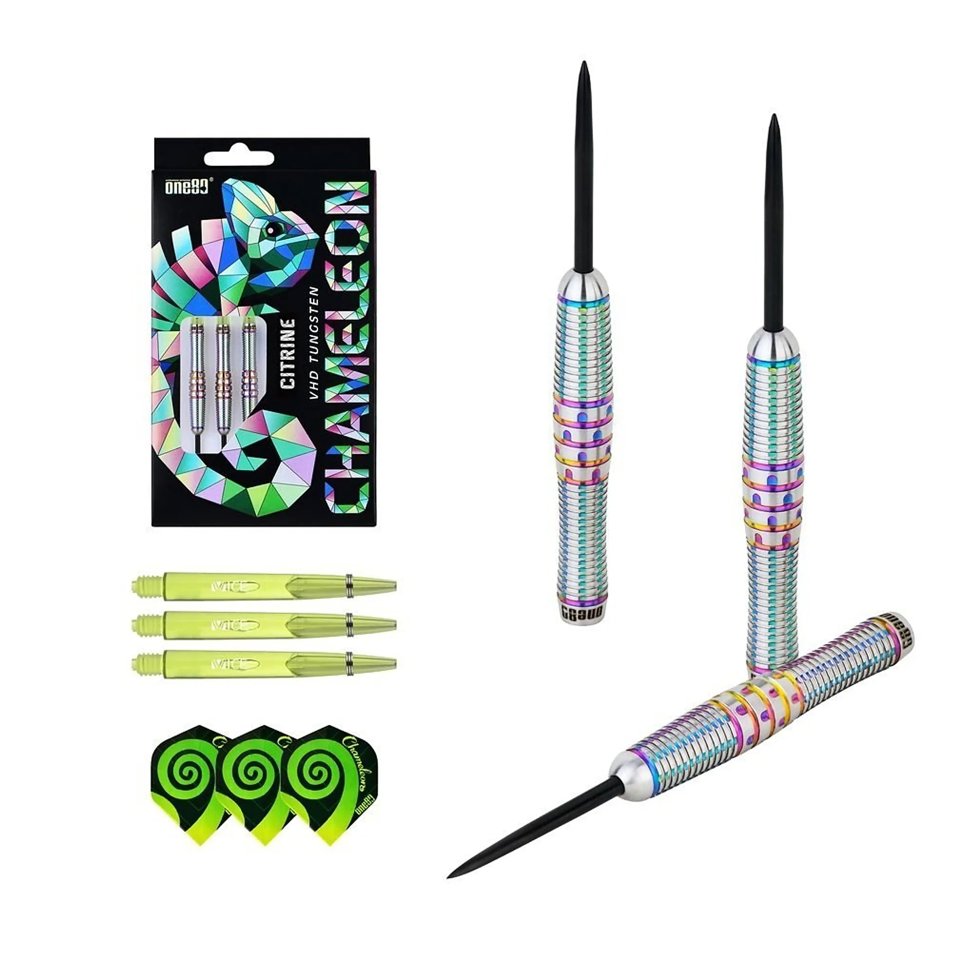 One80 Chameleon Citrine Steeldarts 22-24g