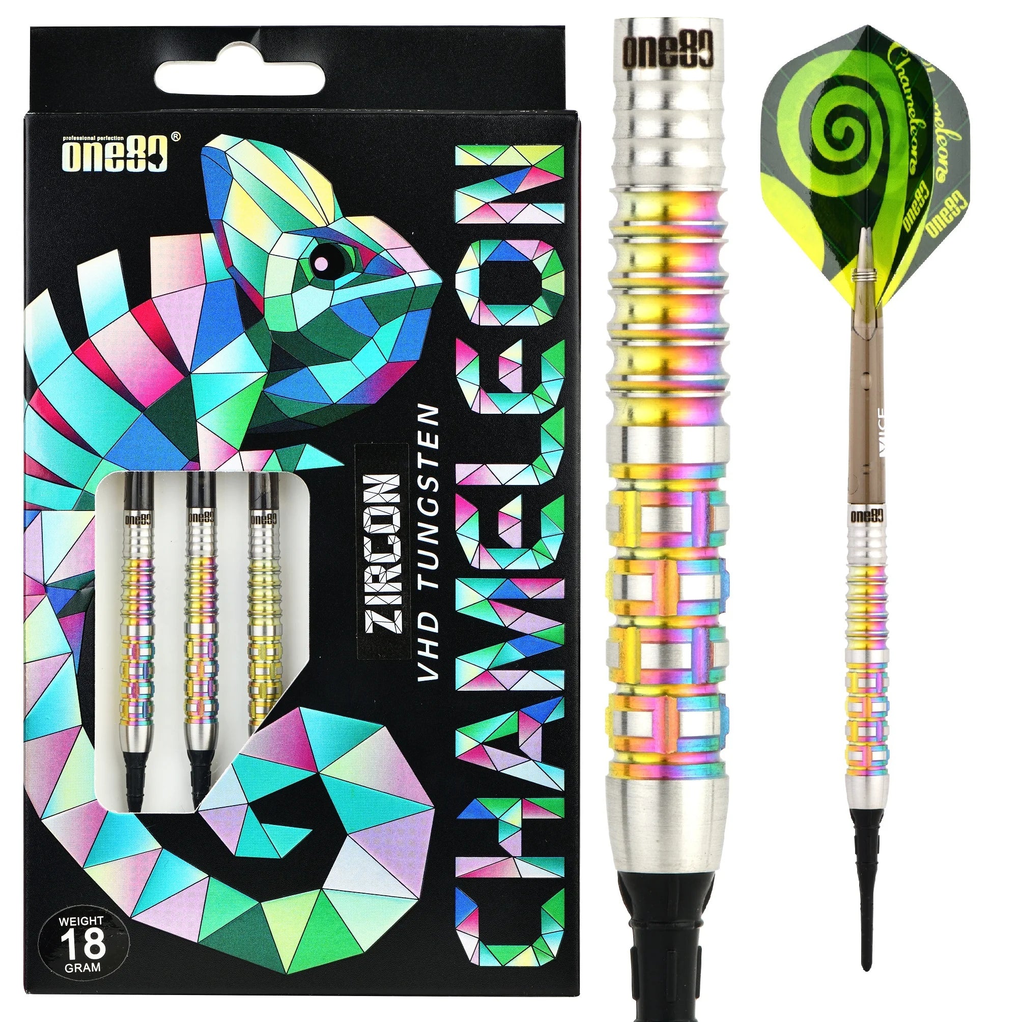 One80 Chameleon Zircon Soft Darts 20g/90%