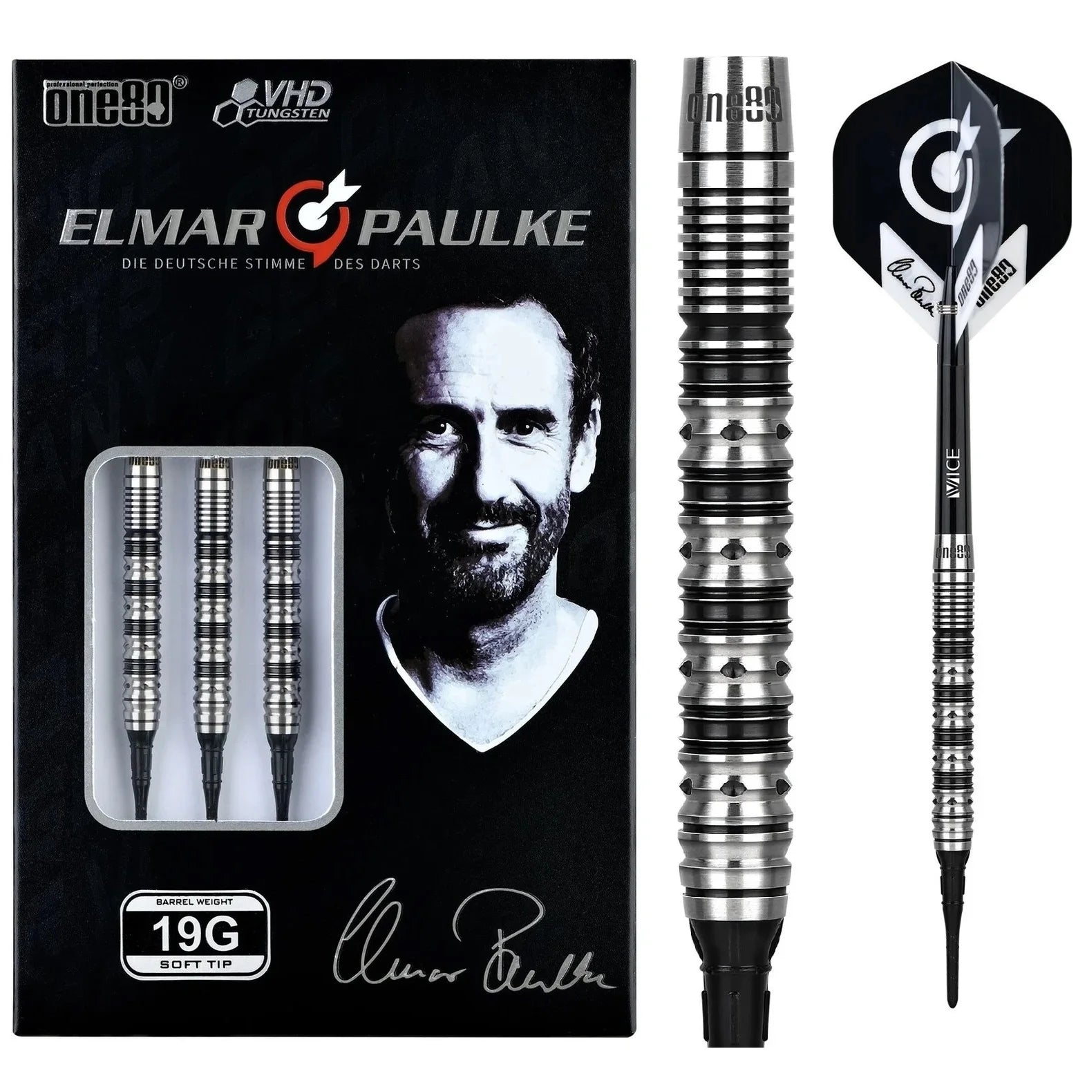 One80 Elmar Paulke Signatur Soft Dart V2 21g/90%