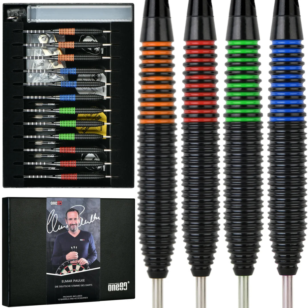 One80 Elmar Paulke Steeldarts Set Brass 18 g