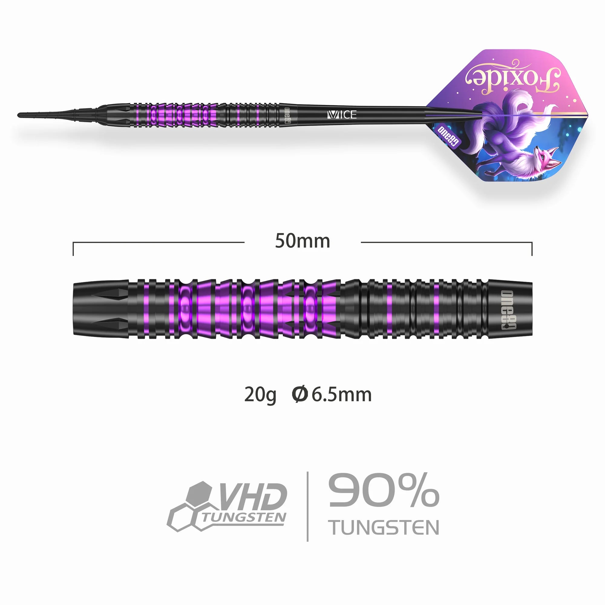 One80 FOXIDE F1 Softdarts 22g