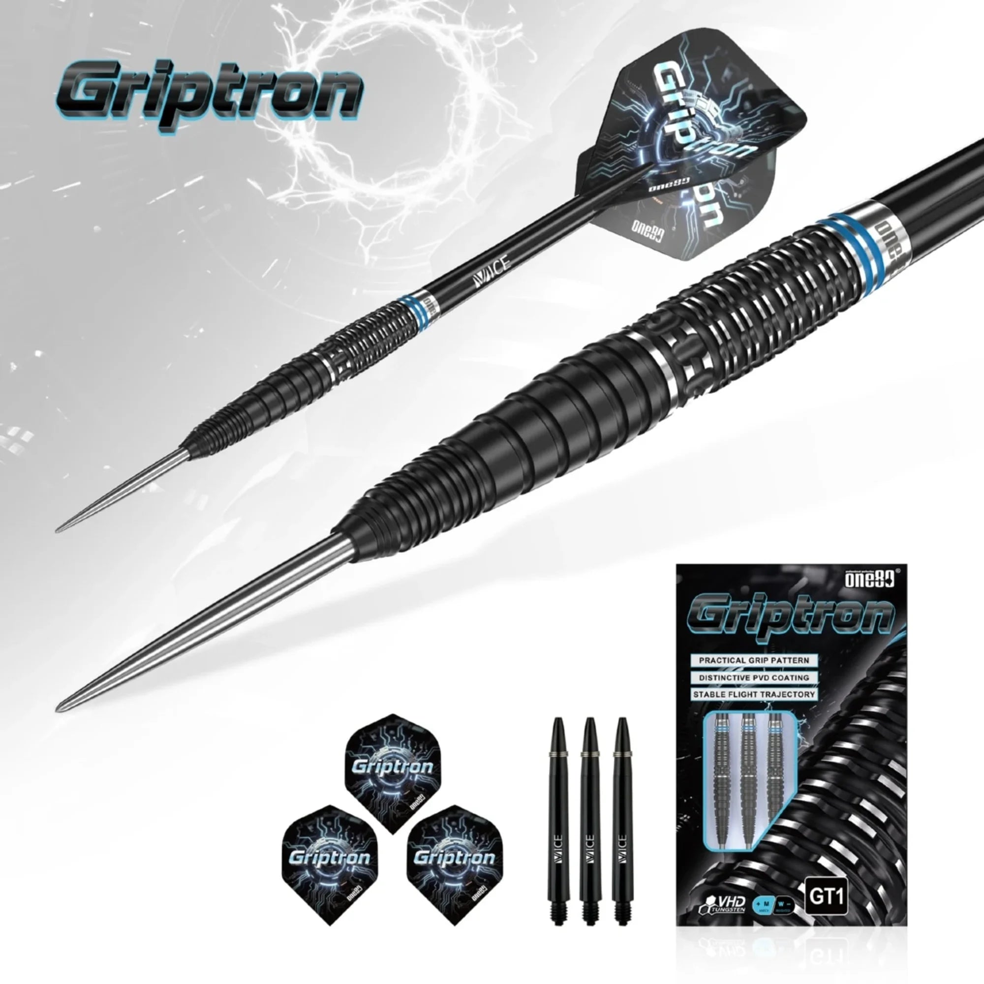 One80 GRIPTRON GT1 Steeldart 23g/90%