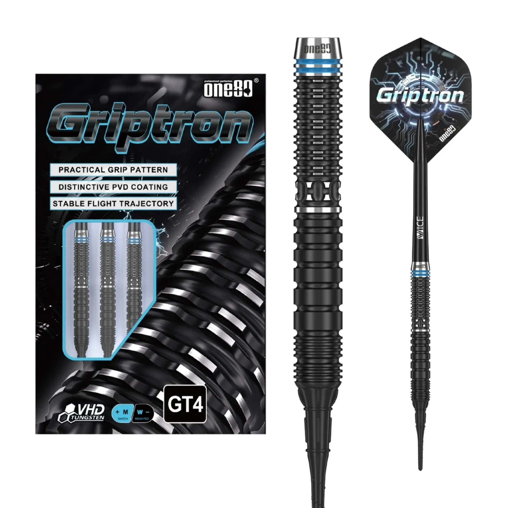 One80 GRIPTRON GT2 Softdart 22g/90%