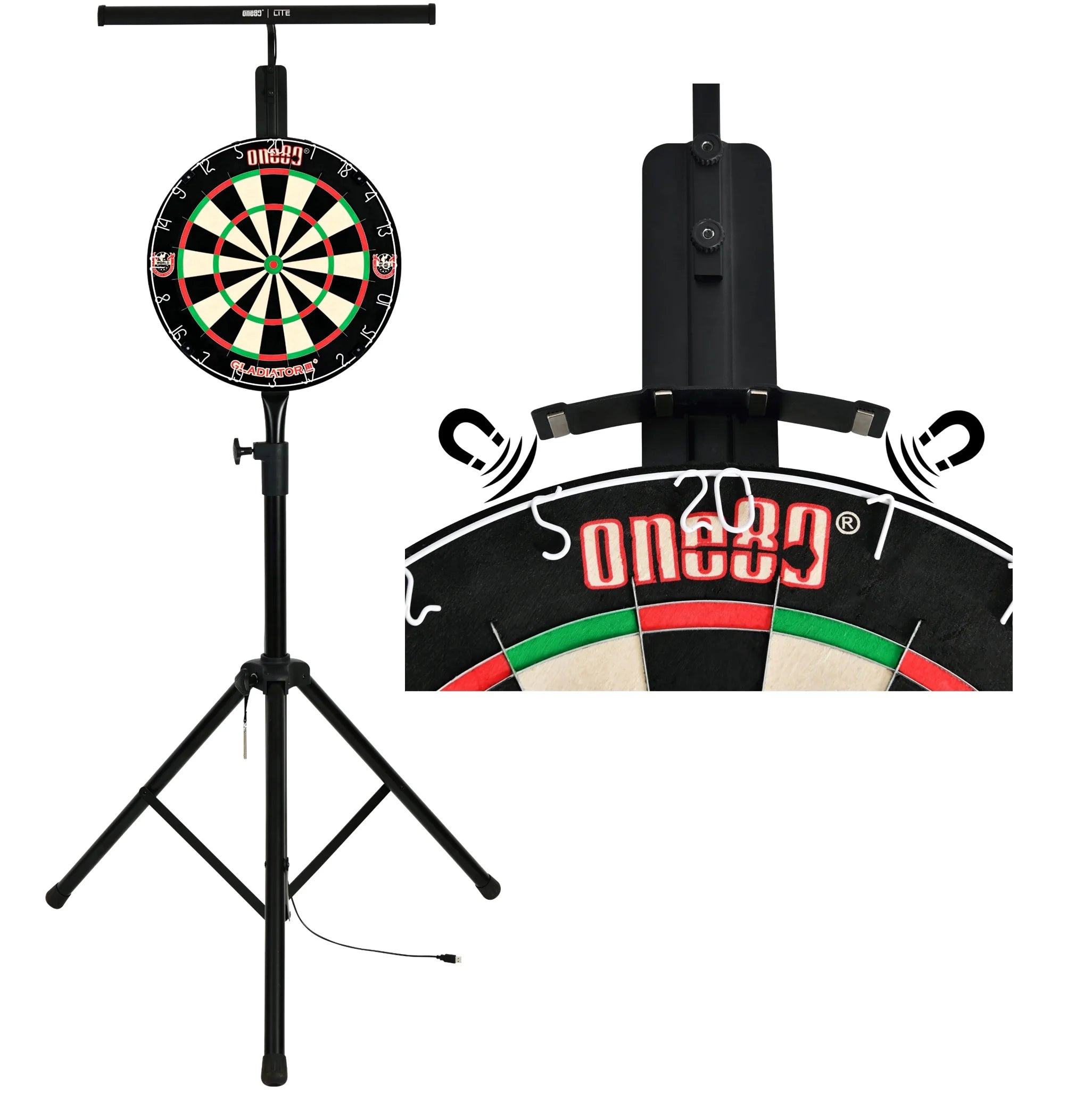 One80 Illumina Lite LED Dartsboard Beleuchtung