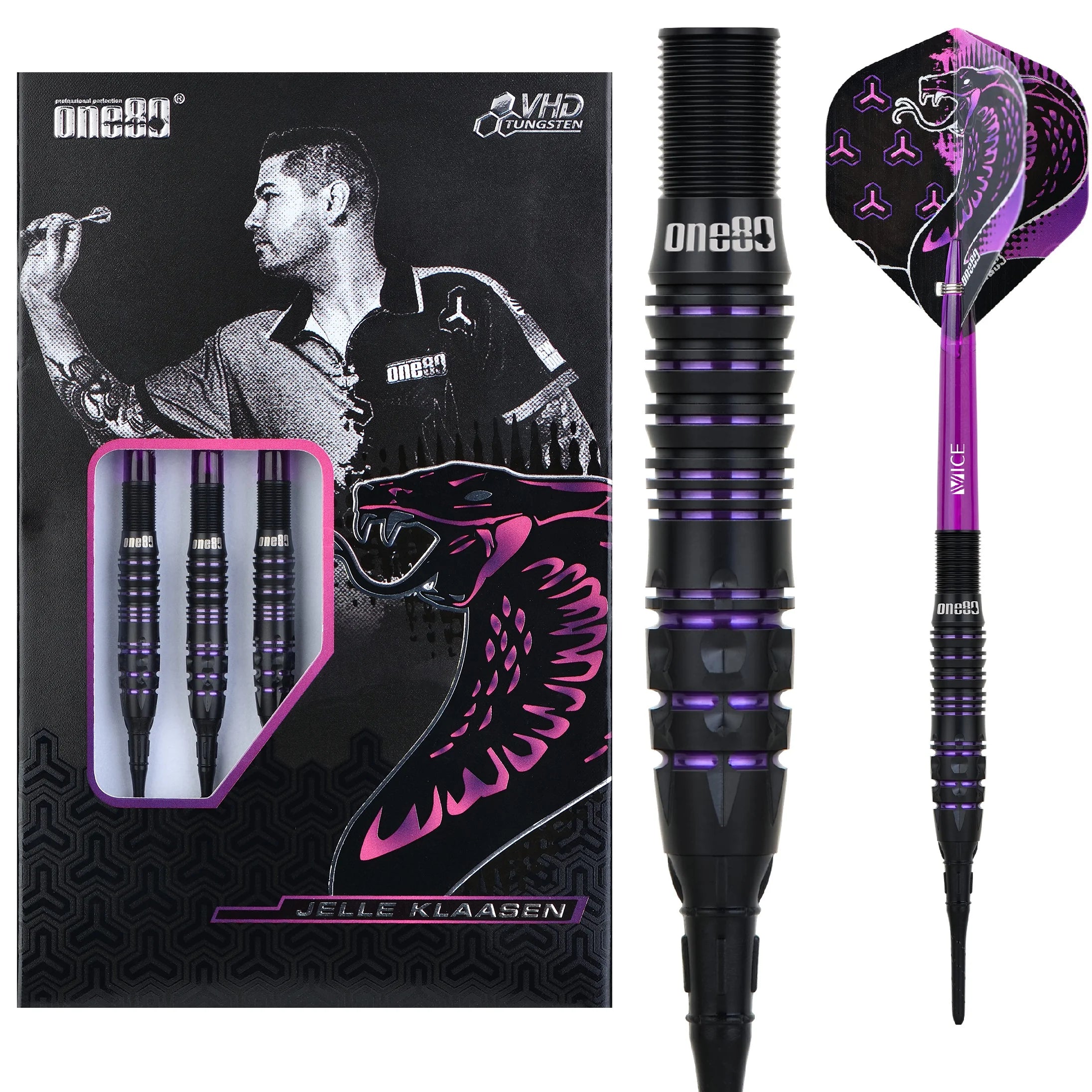 One80 Jelle Klaasen VHD Softdarts 22g/90%