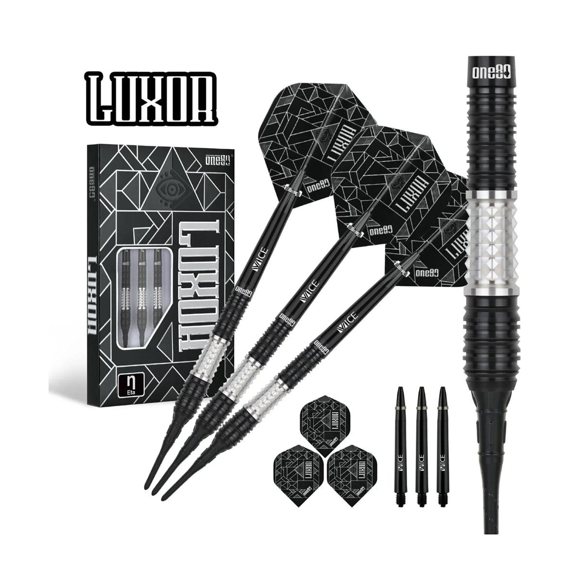 One80 Luxor 2 Eta Softdarts 20g