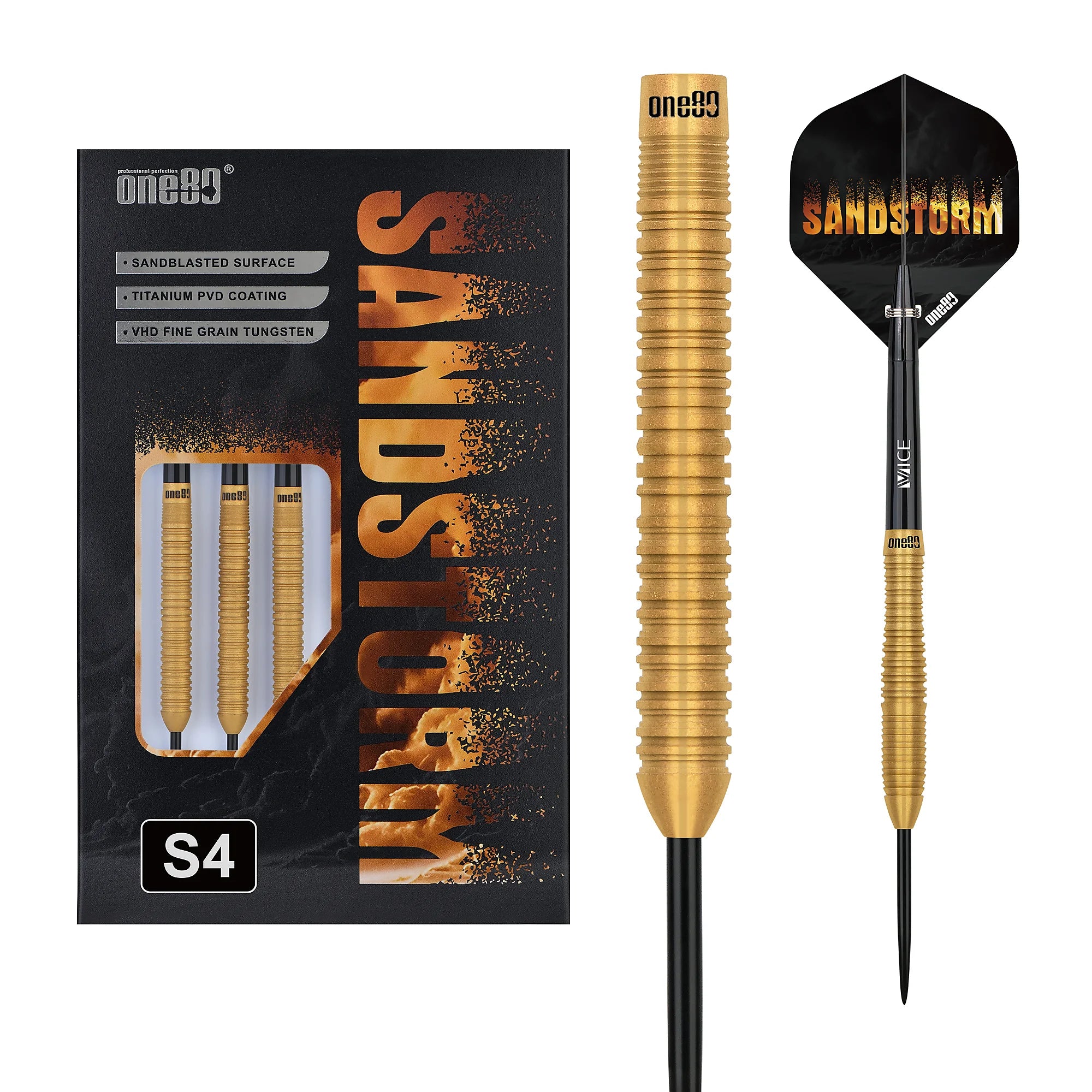 One80 Sandstorm S4 Steel Dart 23g/90%