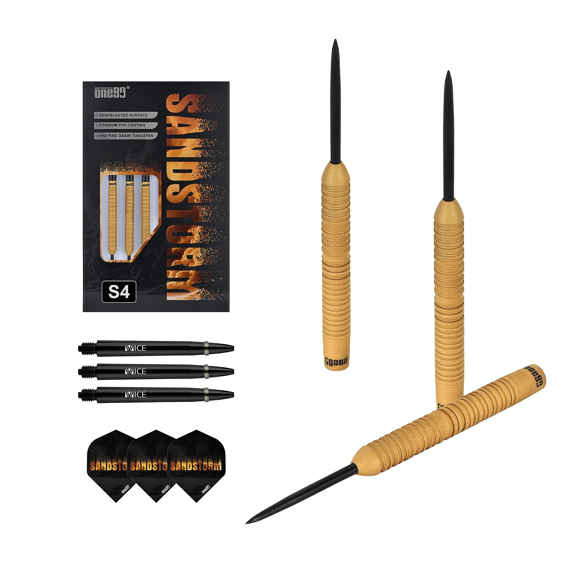 One80 Sandstorm S4 Steel Dart 23g/90%
