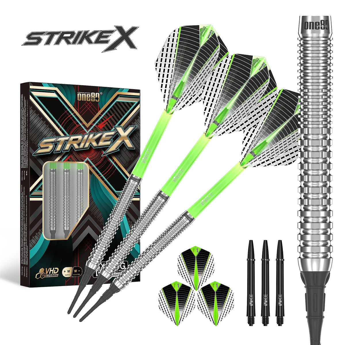One80 Strike X 01 Softdarts 20g
