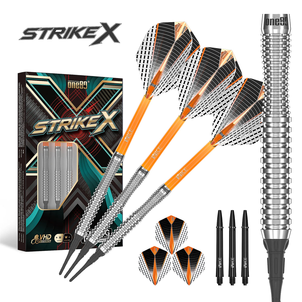 One80 Strike X 02 Softdarts 20g