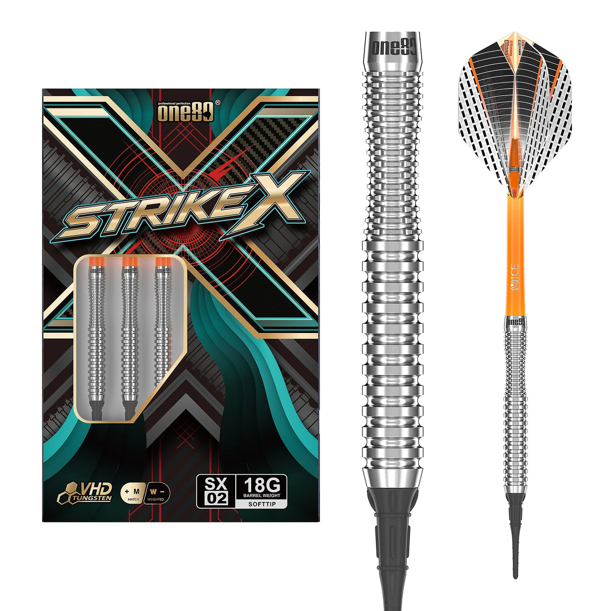 One80 Strike X 02 Softdarts 20g