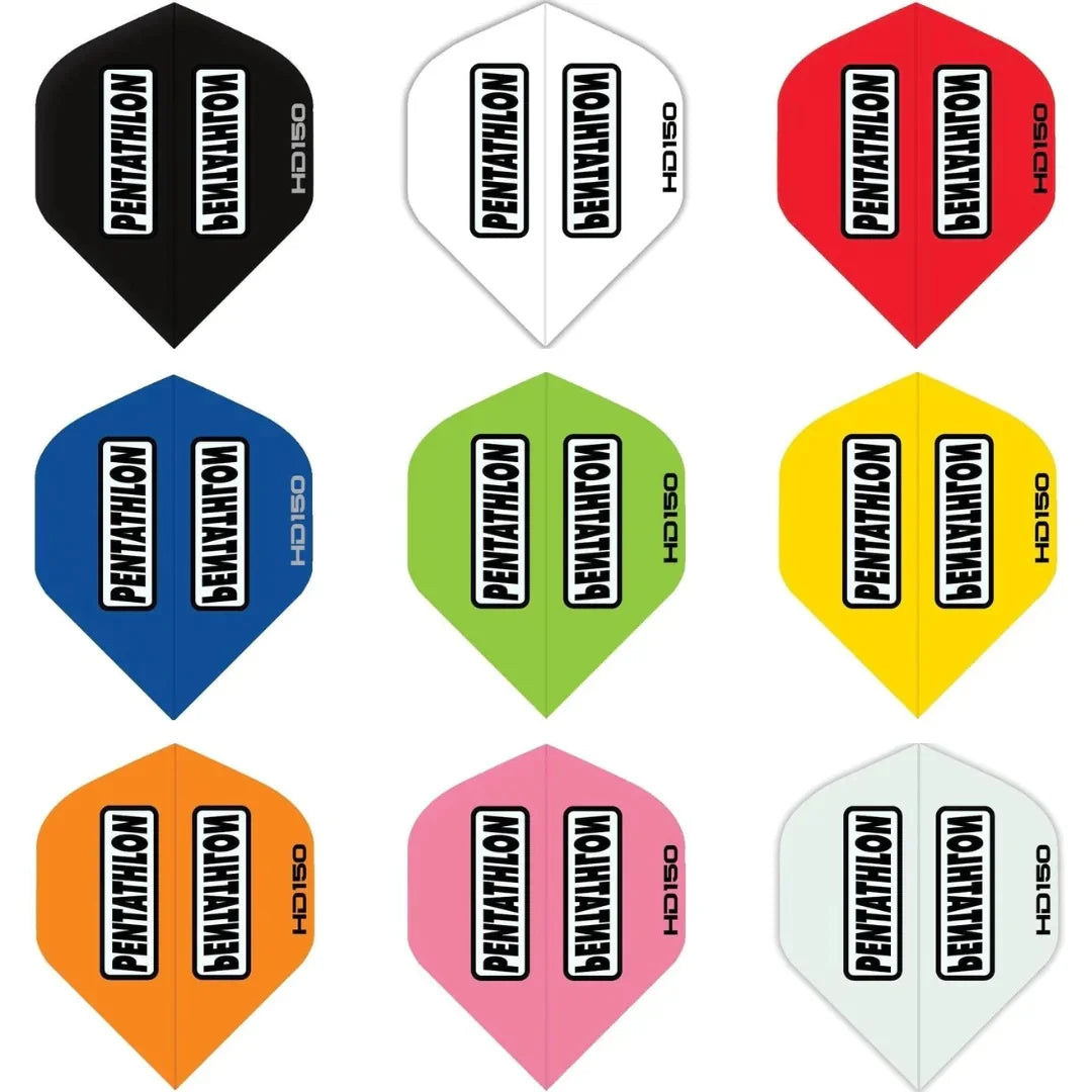 Pentathlon Dart Flights No2 Transparent Window 150 Micron