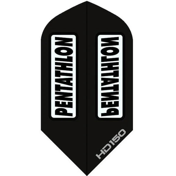 Pentathlon Dart Flights Slim Transparent Window 150 Micron