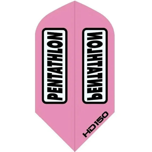 Pentathlon Dart Flights Slim Transparent Window 150 Micron