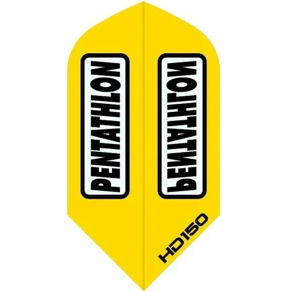 Pentathlon Dart Flights Slim Transparent Window 150 Micron