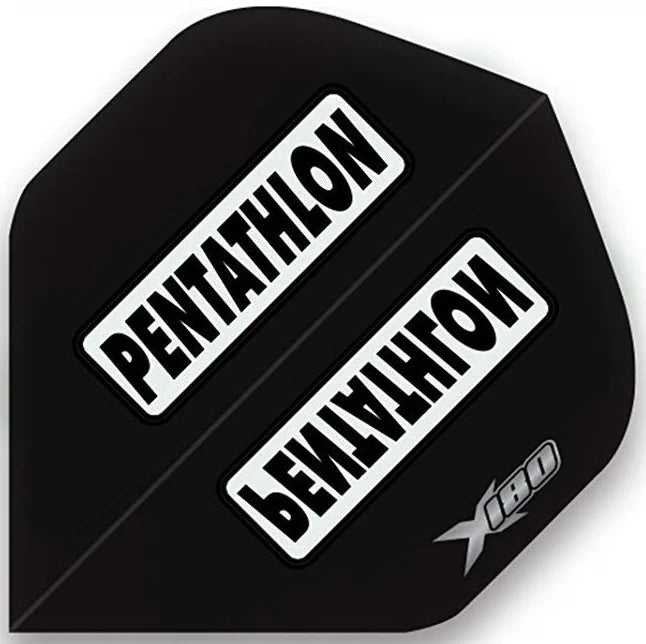 Pentathlon Dart Flights No2 Transparent Window 180 Micron