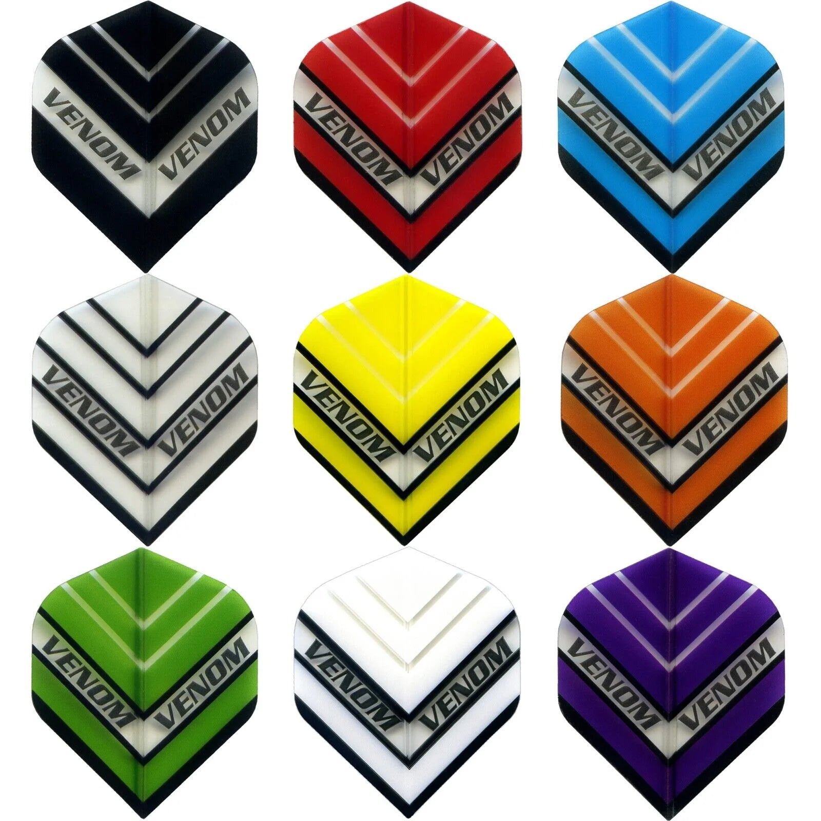 RUTHLESS "Venom" Dart Flights N02 150Micron