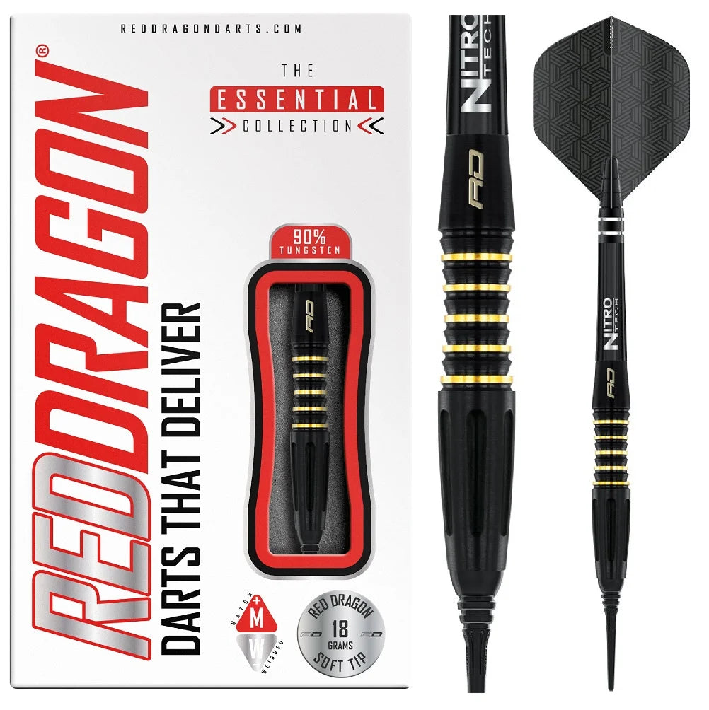 Red Dragon Clarion Black Soft Dart 20g/90%