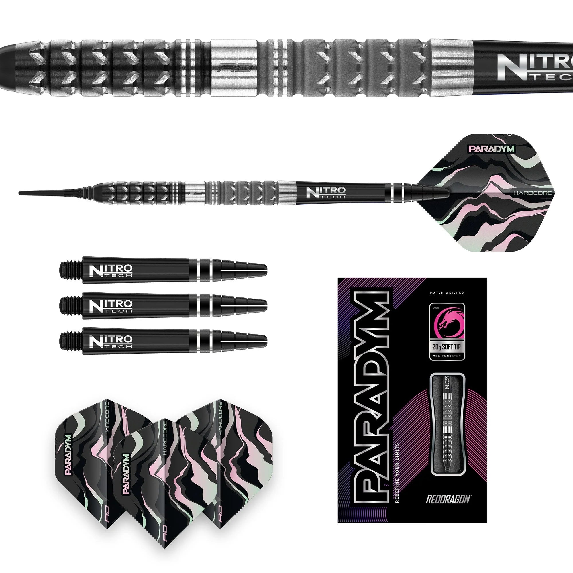 Red Dragon Paradym Tapered Soft Dart 20g/90%