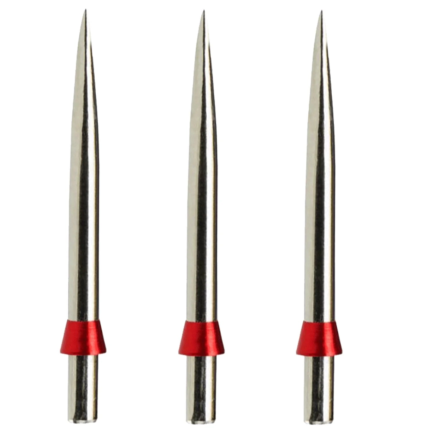 Red Dragon Trident Silver Steel Dart Spitzen