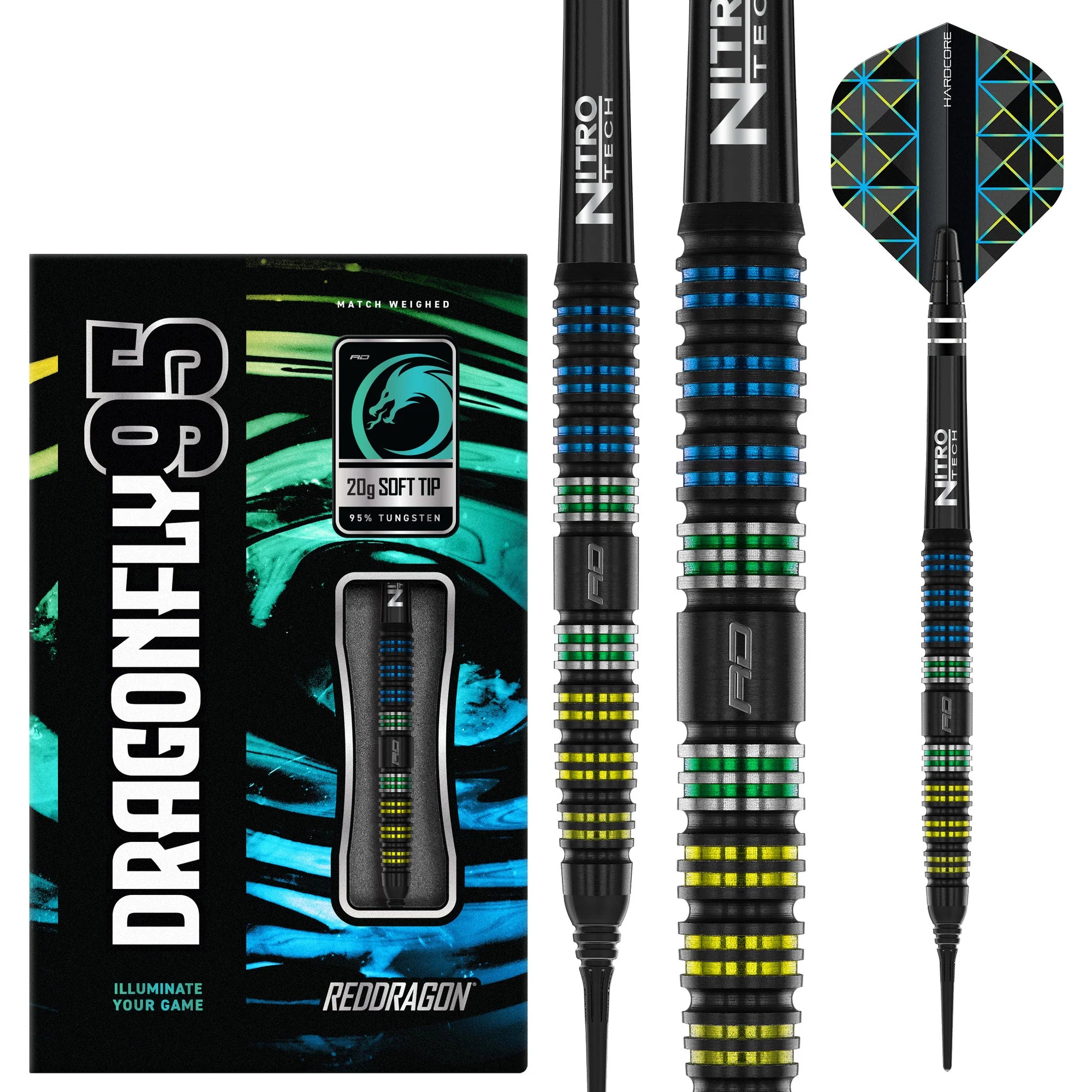 Red Dragon DRAGONFLY 95 Tapered Soft Dart 20g