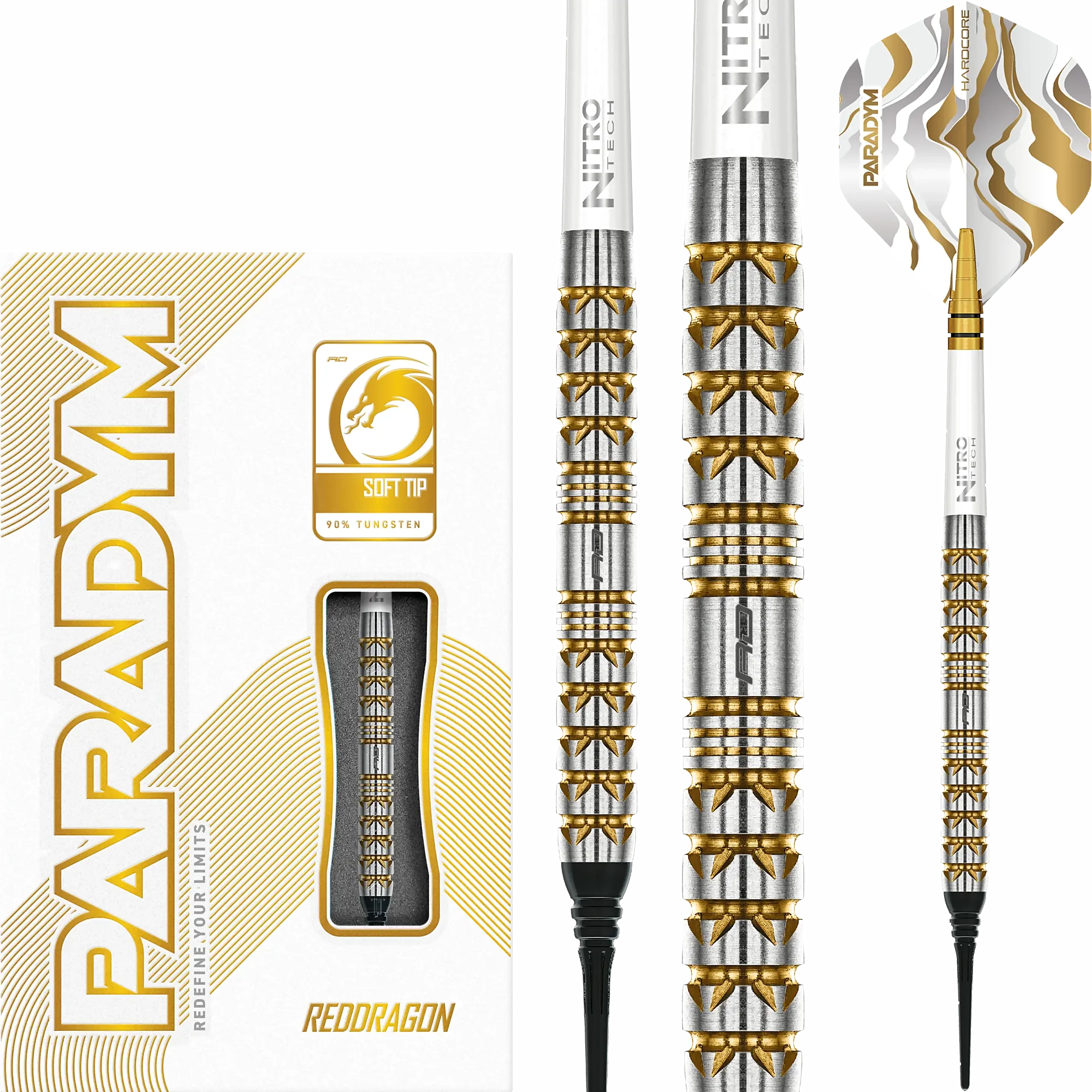 Red Dragon Paradym Paralell Gold Soft Dart 20g/90%