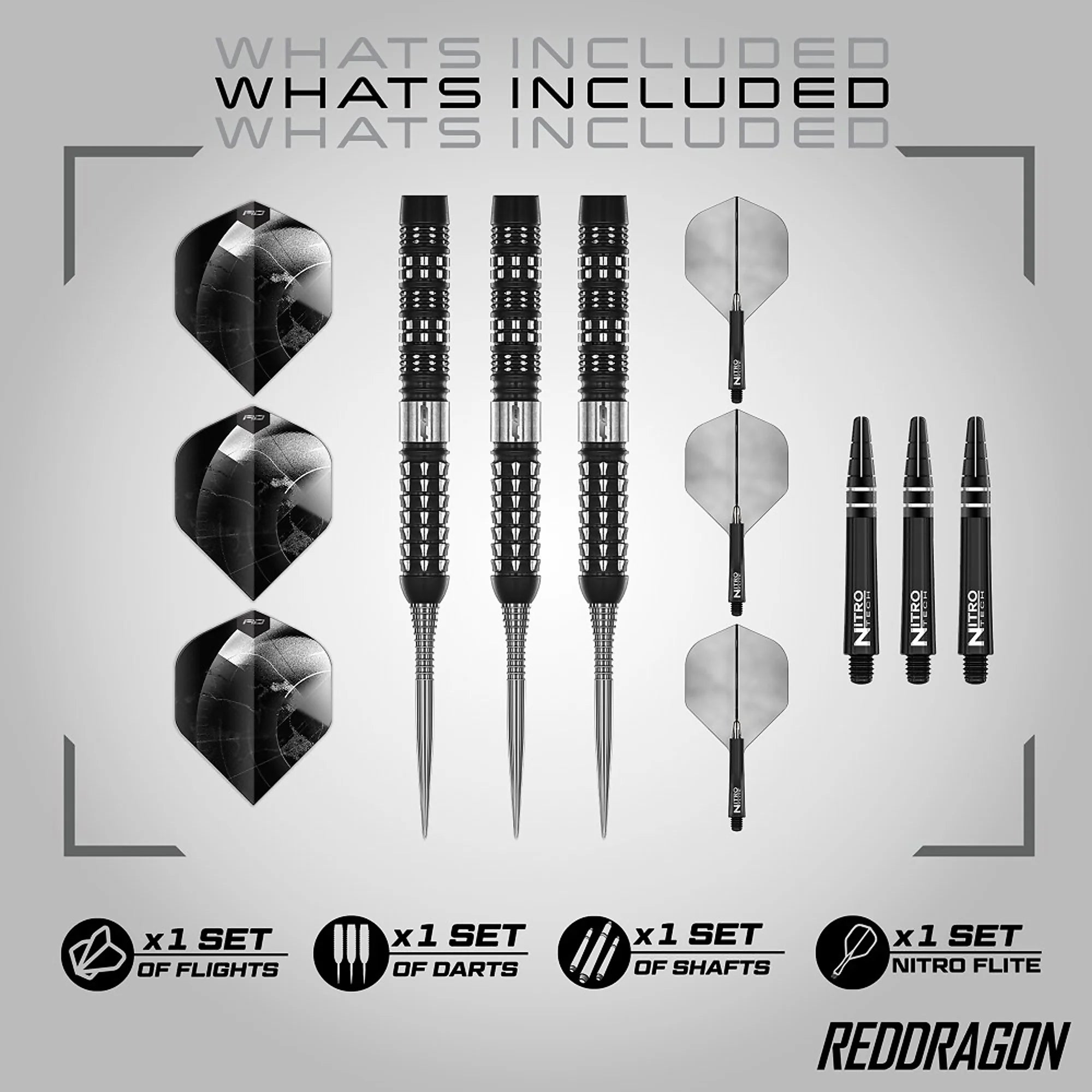 Red Dragon RECON PARALLEL Steel Dart 22g/90%