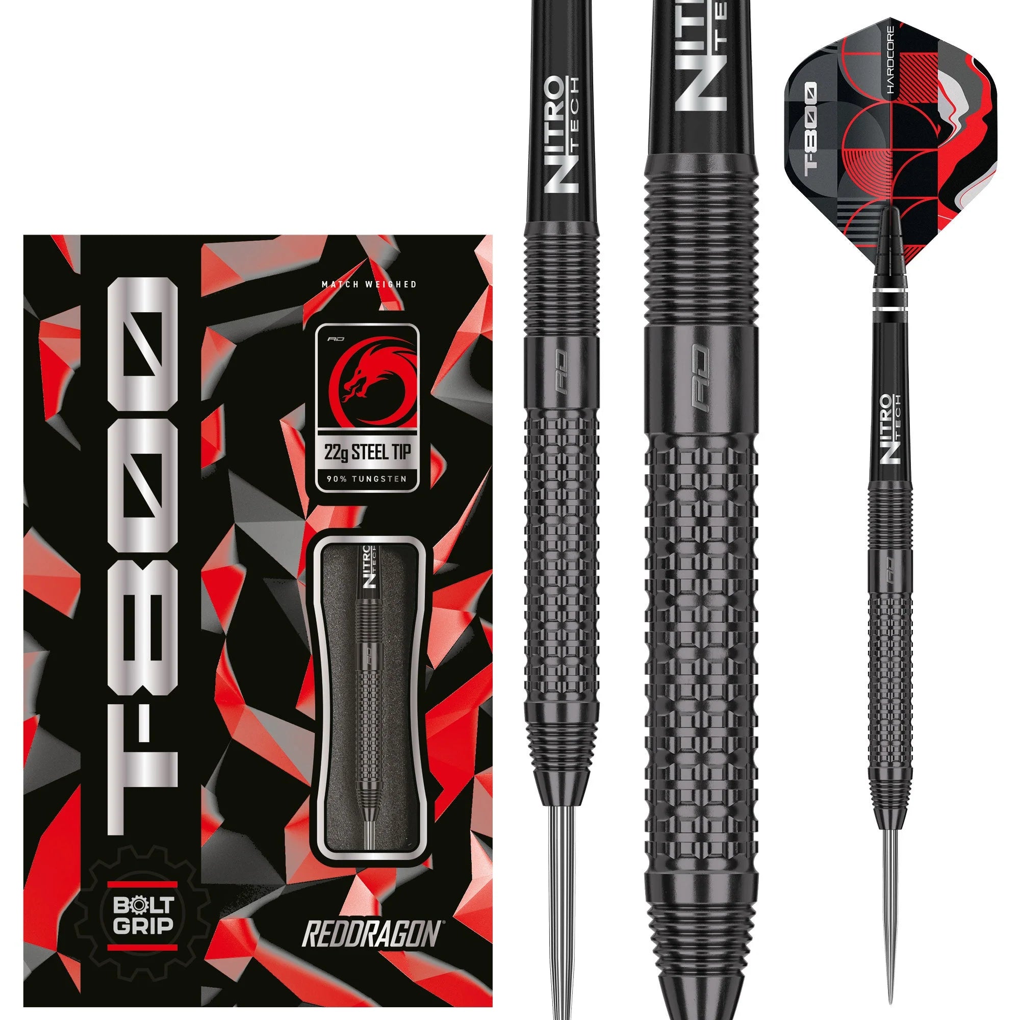 Red Dragon T-800 Steel Dart 22g/90%